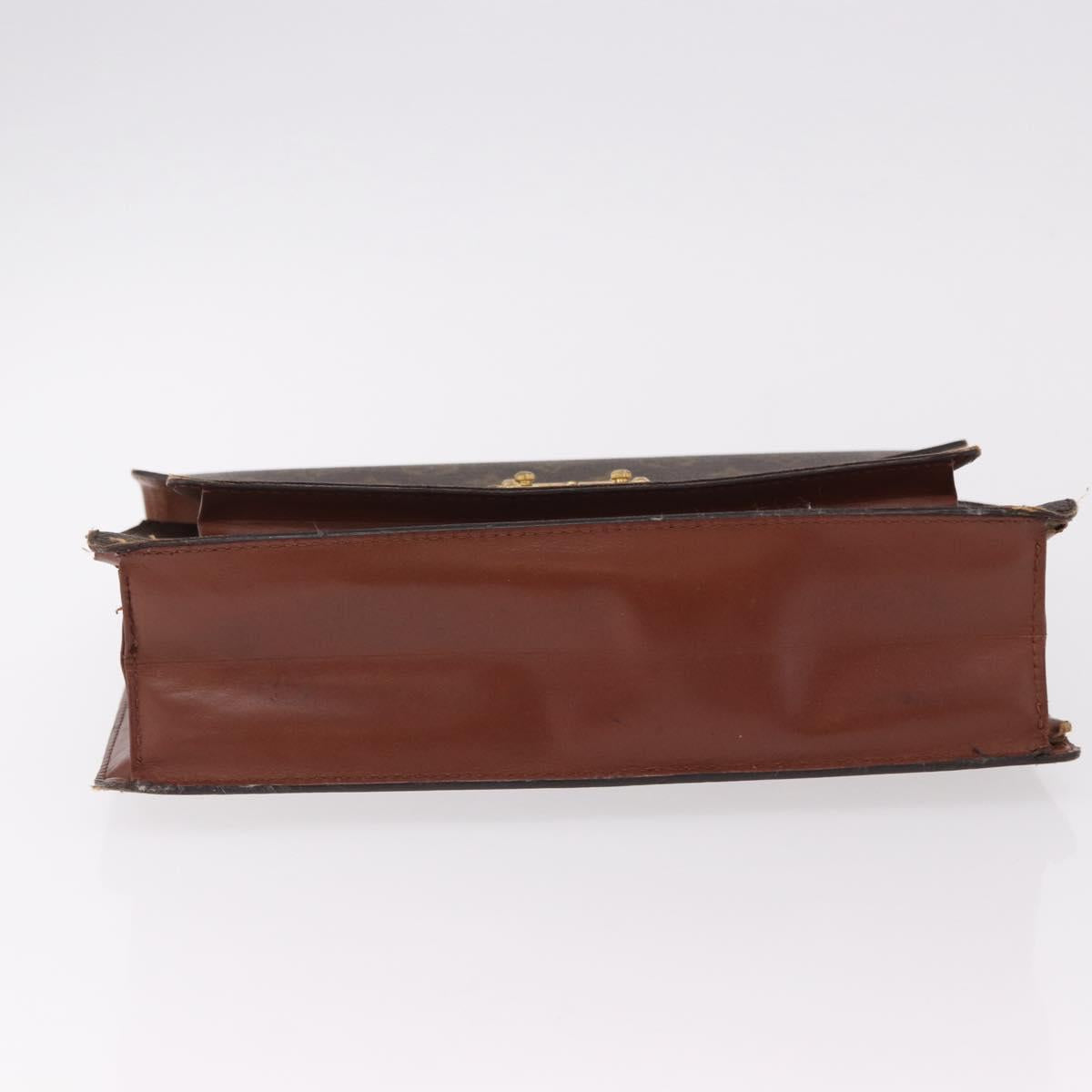 LOUIS VUITTON Monogram Monceau 28 Hand Bag M51185 LV Auth 189419