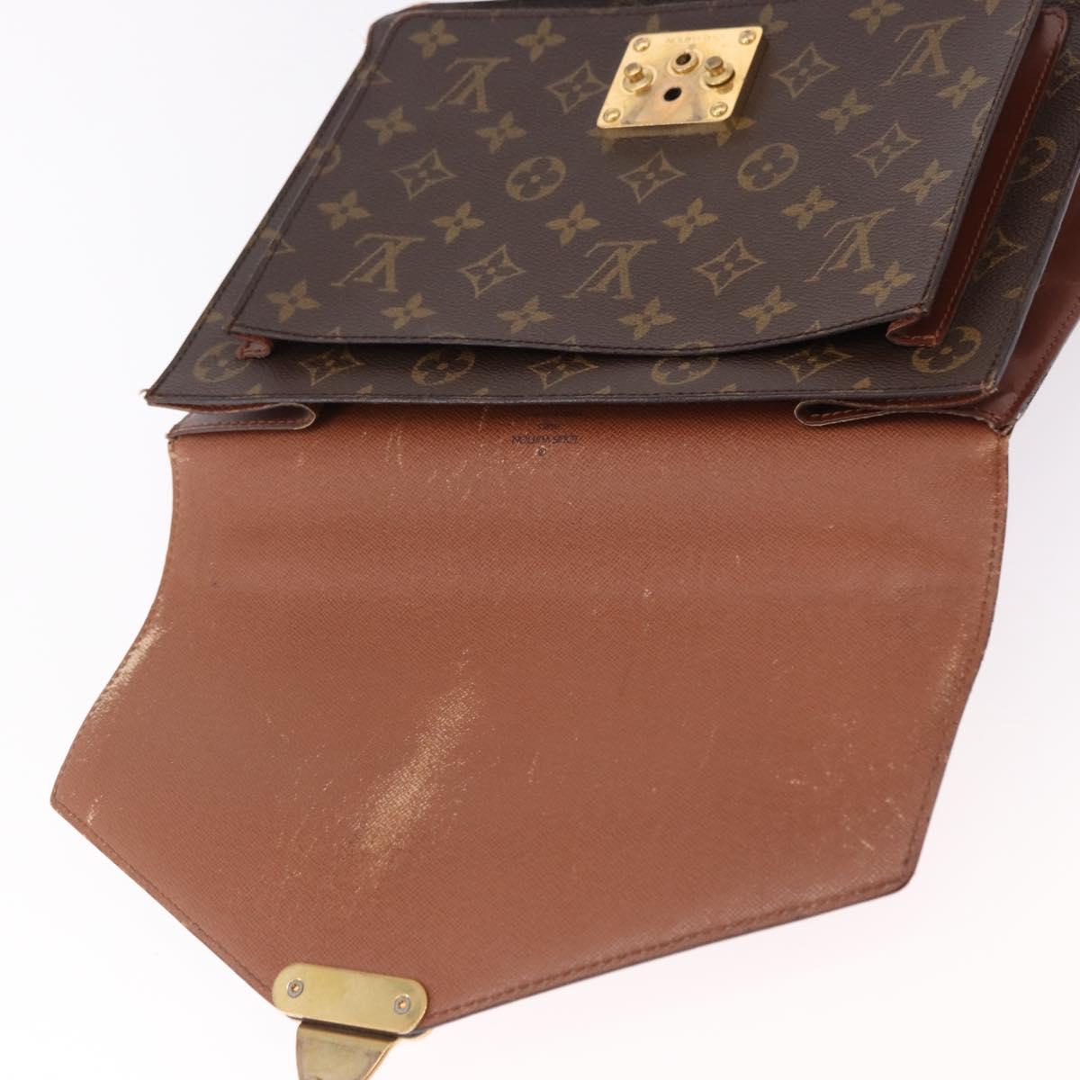 LOUIS VUITTON Monogram Monceau 28 Hand Bag M51185 LV Auth 189419