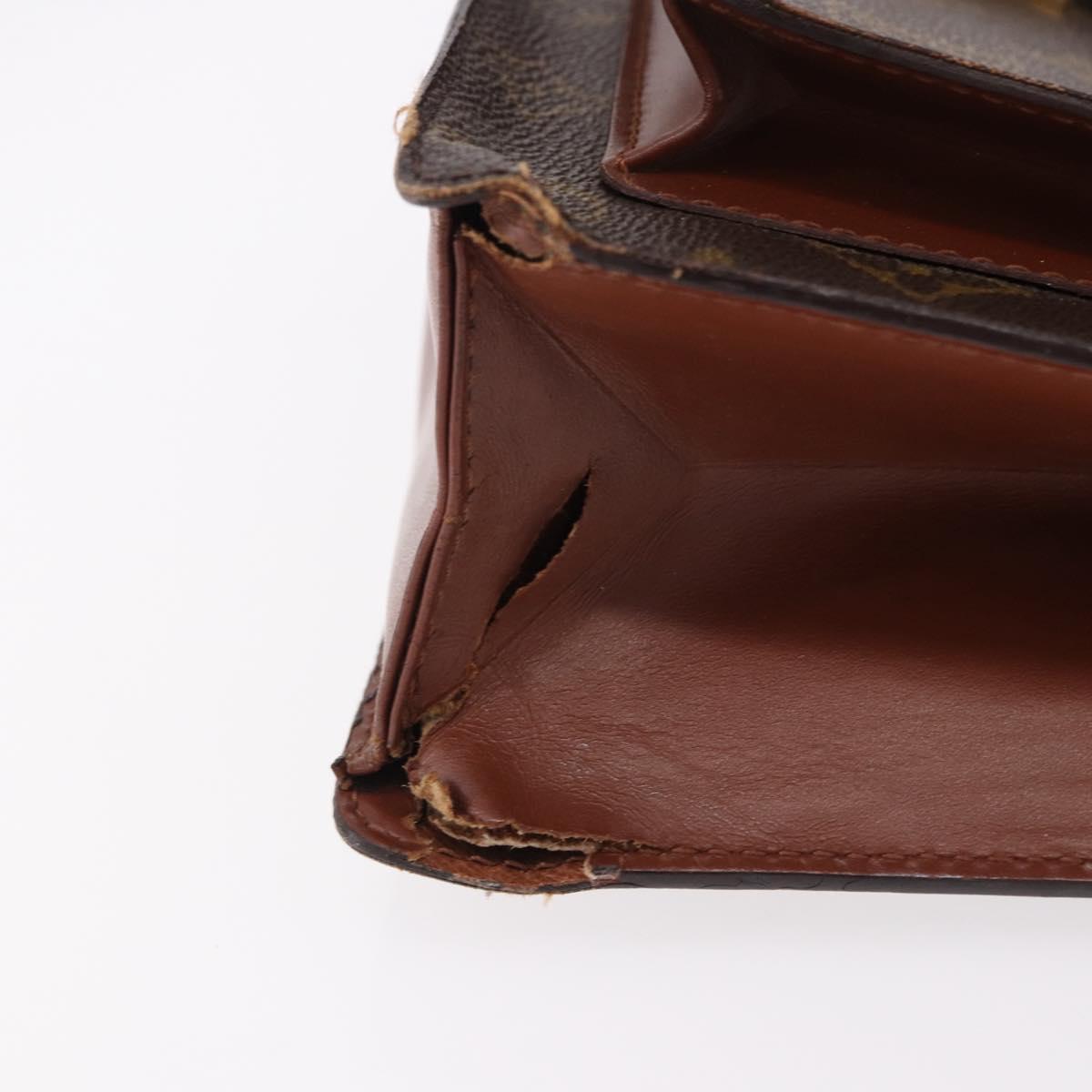 LOUIS VUITTON Monogram Monceau 28 Hand Bag M51185 LV Auth 189419