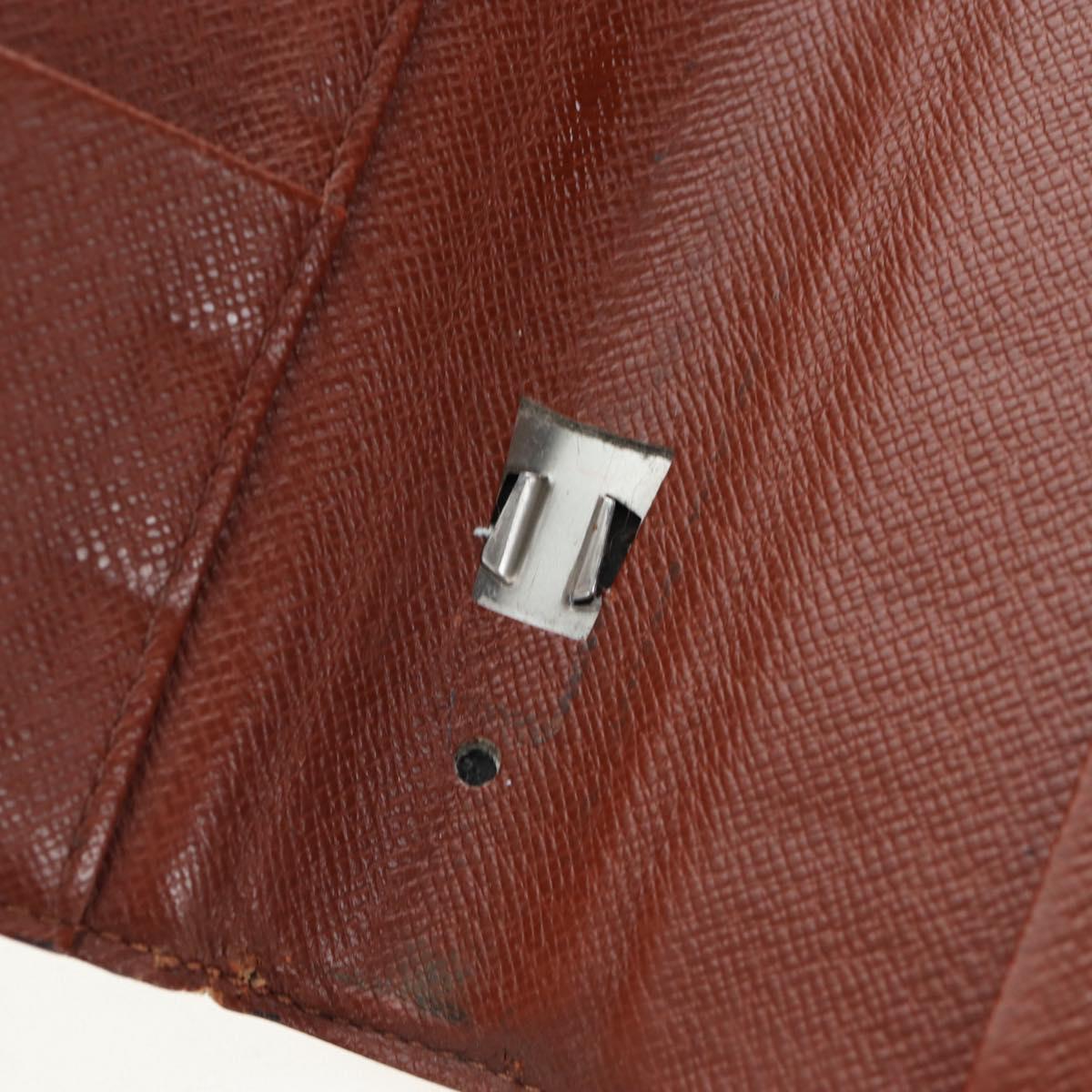 LOUIS VUITTON Monogram Agenda MM Day Planner Cover R20105 LV Auth 189519