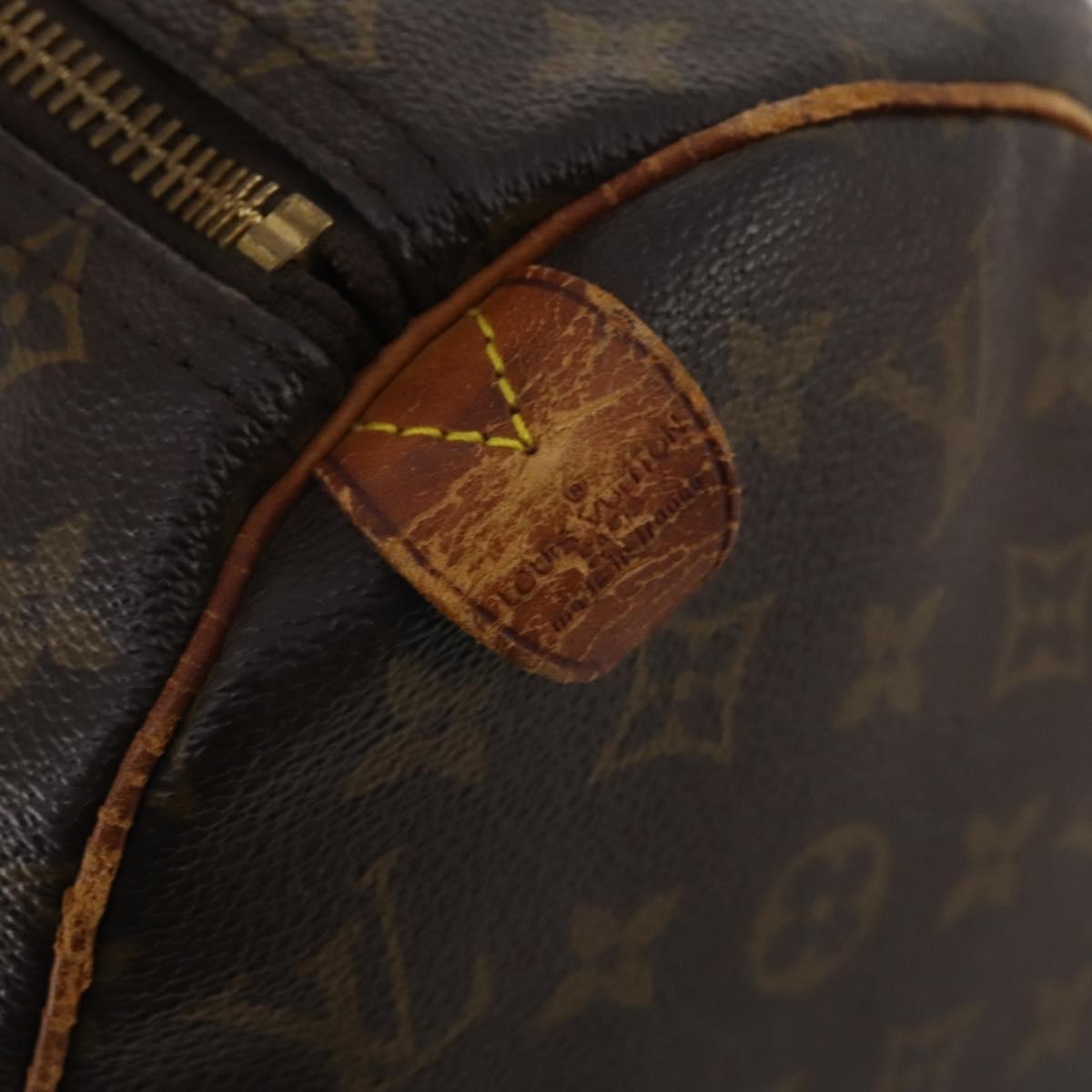 LOUIS VUITTON Monogram Keepall 45 Boston Bag M41428 LV Auth 189521