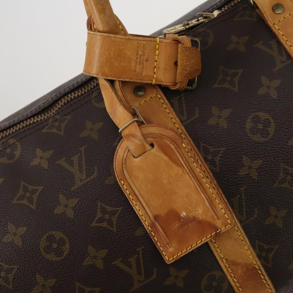 LOUIS VUITTON Monogram Keepall 45 Boston Bag M41428 LV Auth 189521