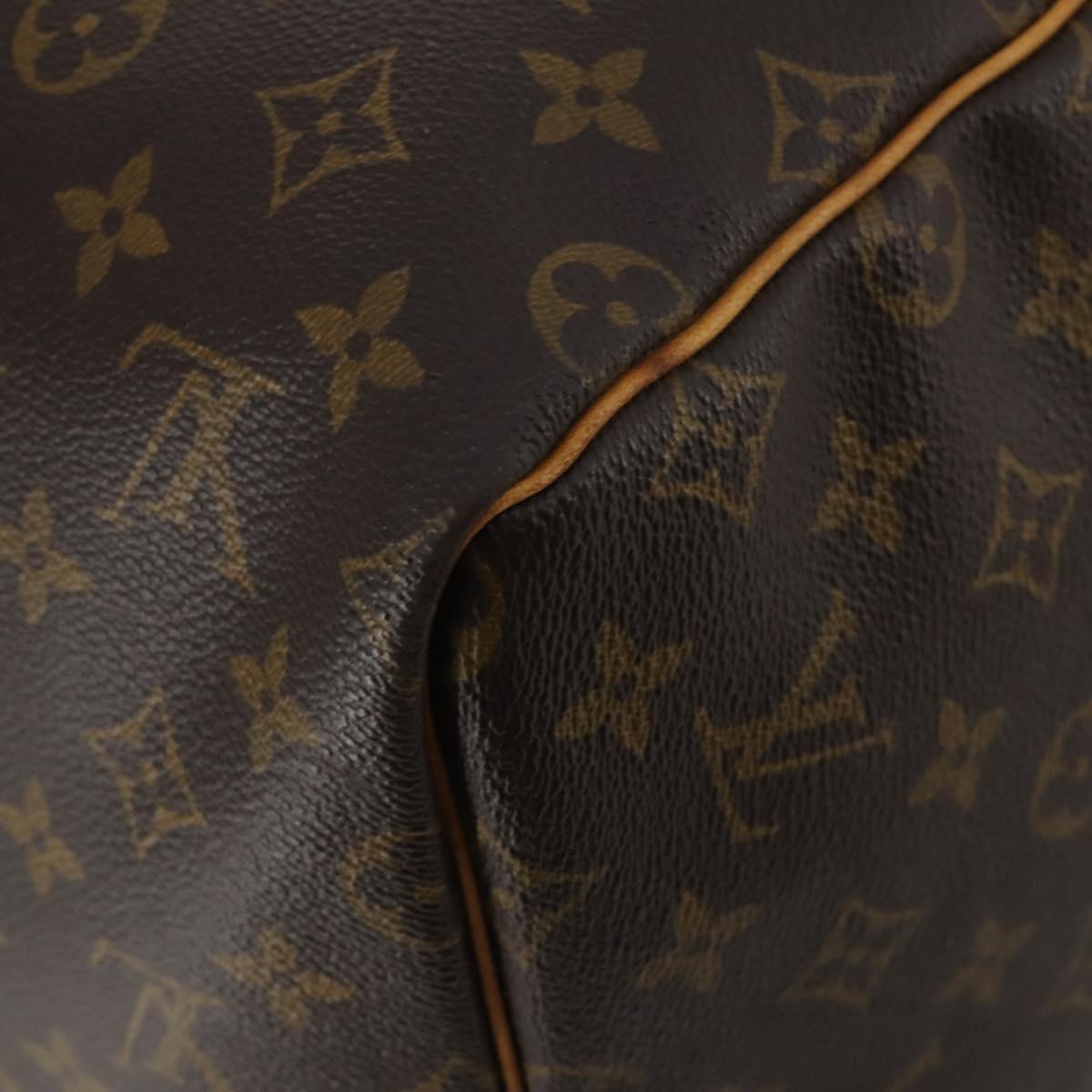LOUIS VUITTON Monogram Keepall 55 Boston Bag M41424 LV Auth 189522