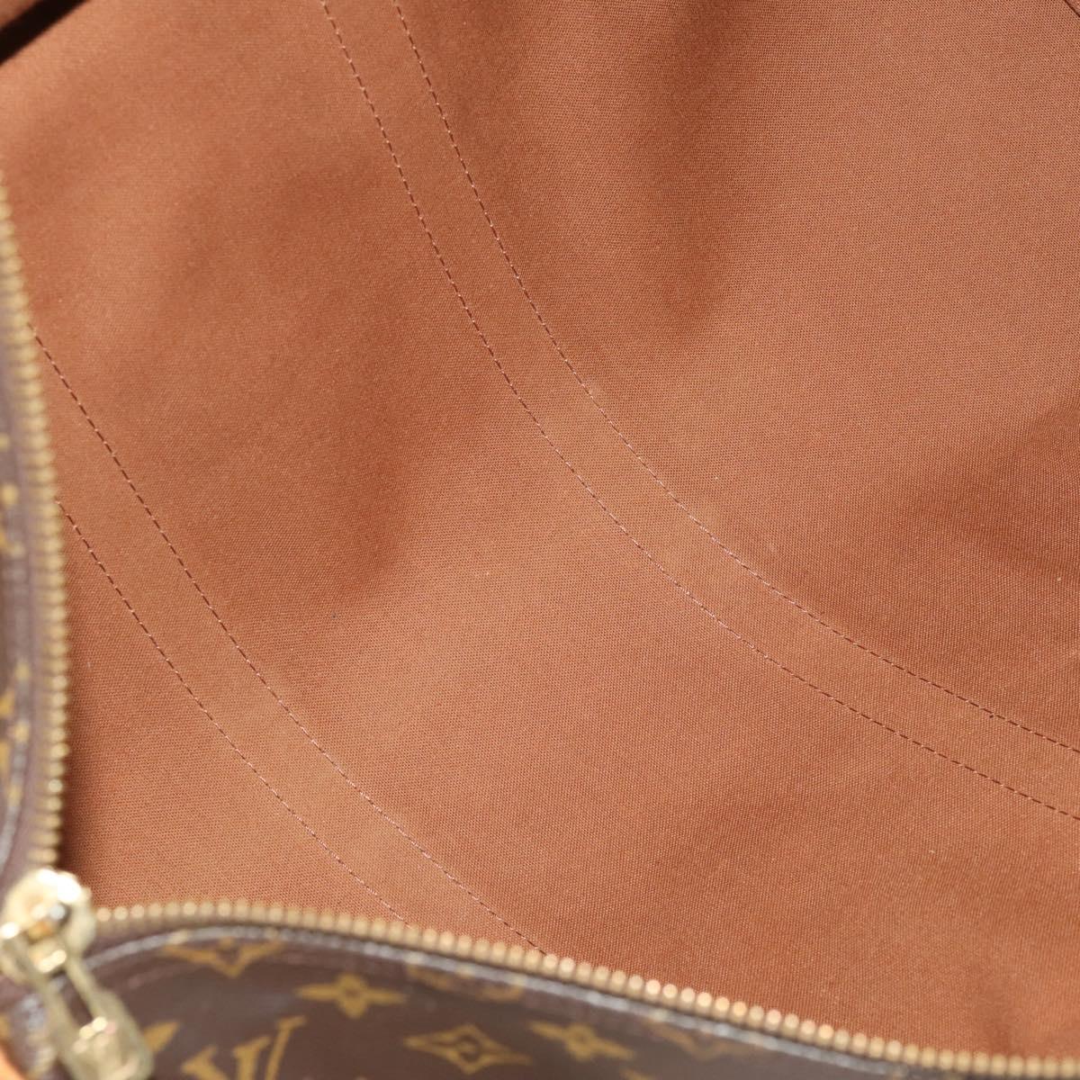 LOUIS VUITTON Monogram Keepall 55 Boston Bag M41424 LV Auth 189522