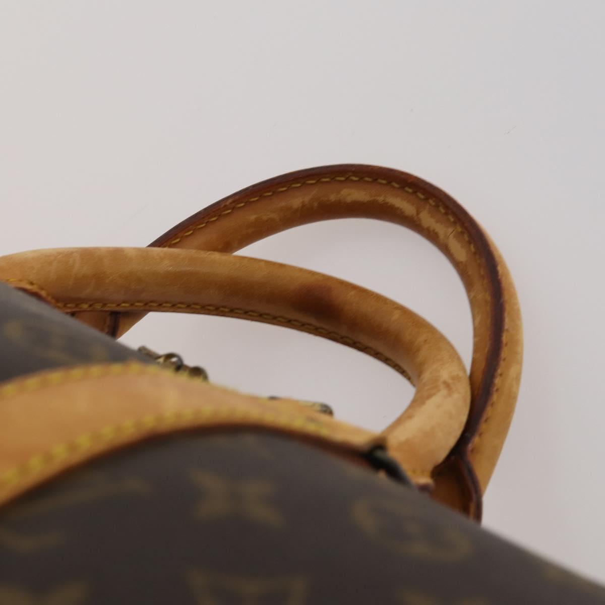 LOUIS VUITTON Monogram Keepall 55 Boston Bag M41424 LV Auth 189522