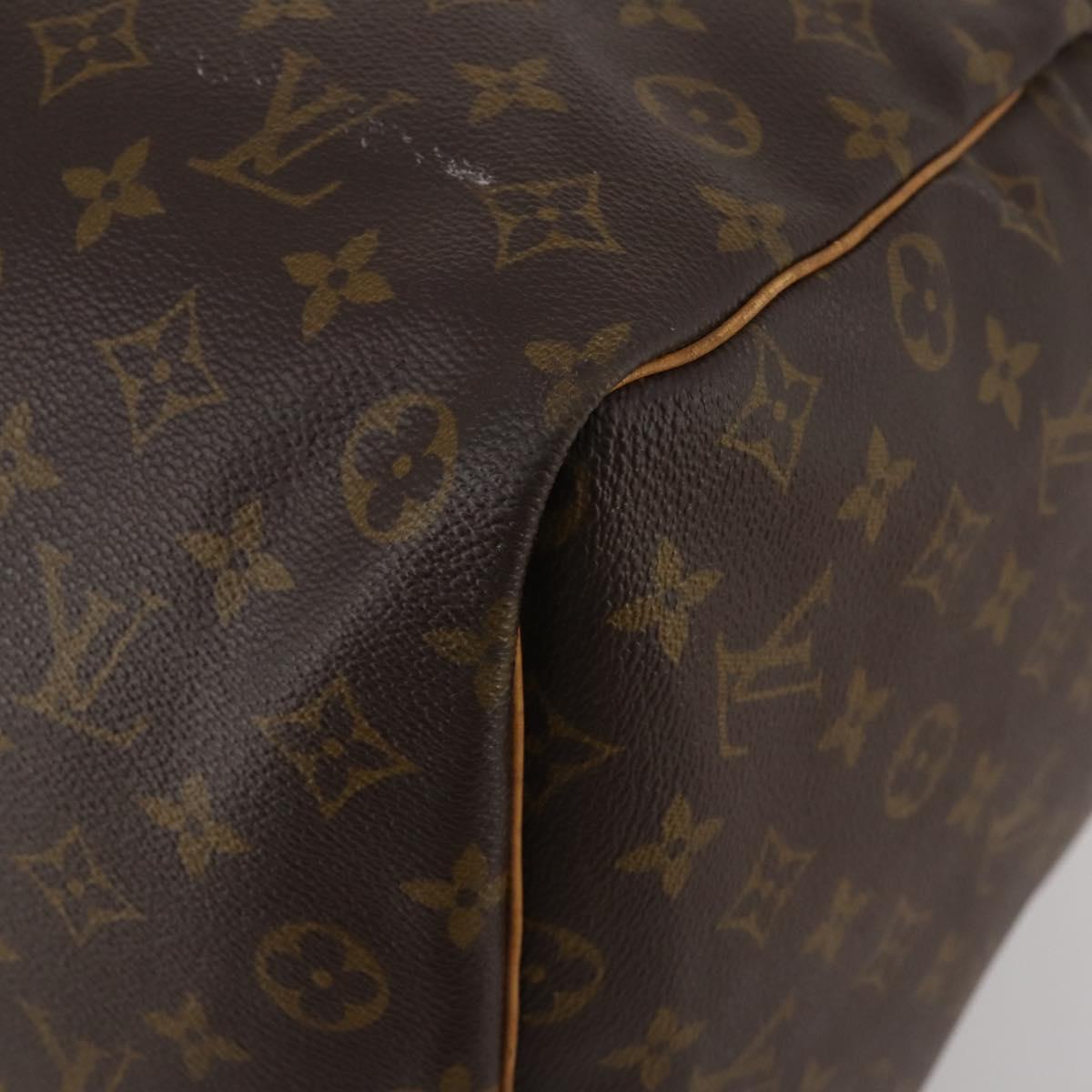 LOUIS VUITTON Monogram Keepall 60 Boston Bag M41422 LV Auth 189524
