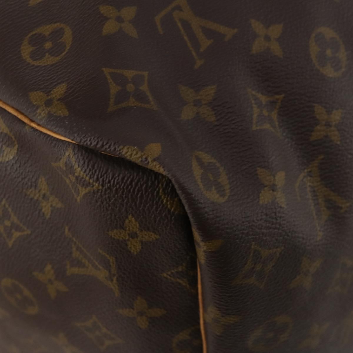 LOUIS VUITTON Monogram Keepall 60 Boston Bag M41422 LV Auth 189524