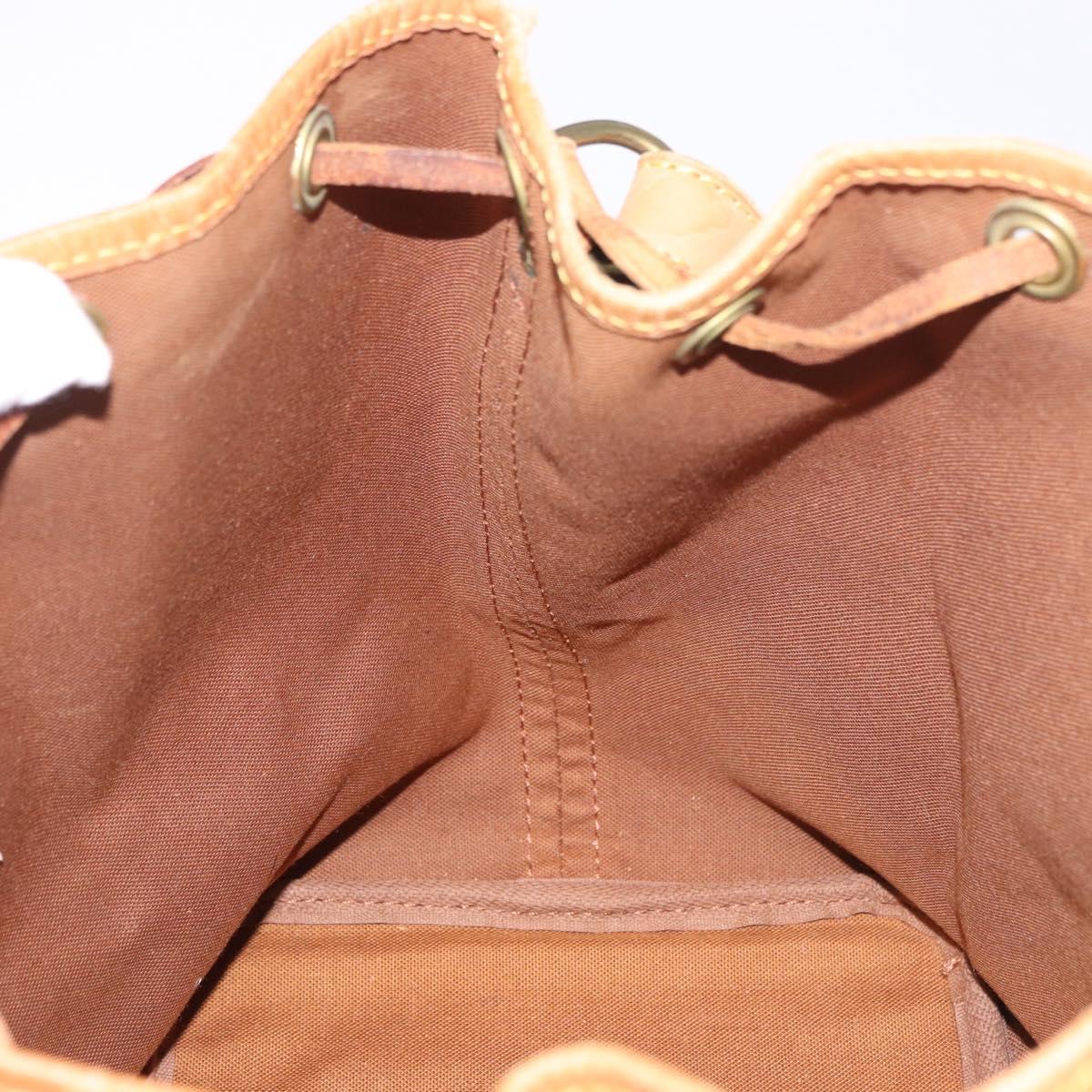LOUIS VUITTON Monogram Petit Noe Shoulder Bag M42226 LV Auth 189525