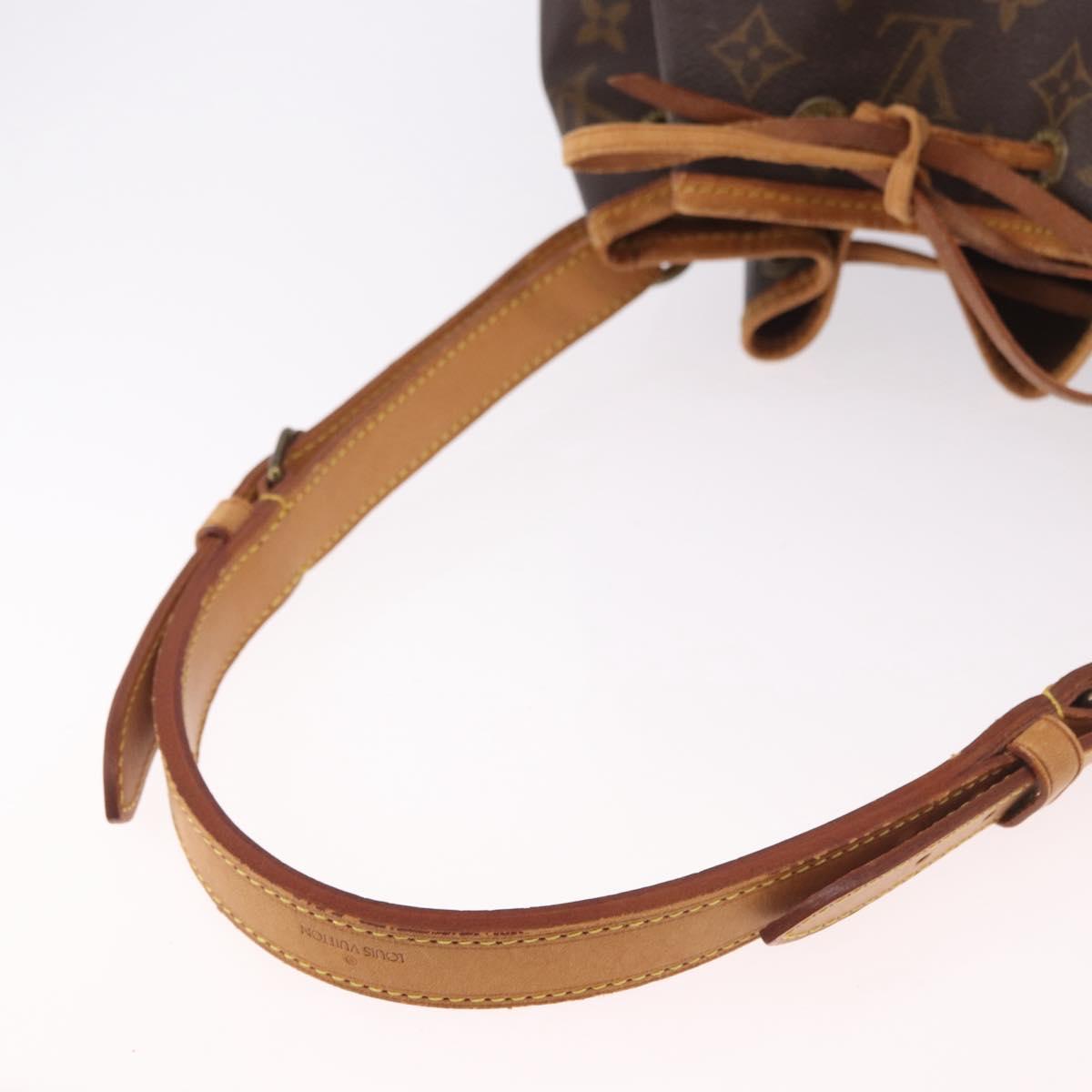LOUIS VUITTON Monogram Petit Noe Shoulder Bag M42226 LV Auth 189525
