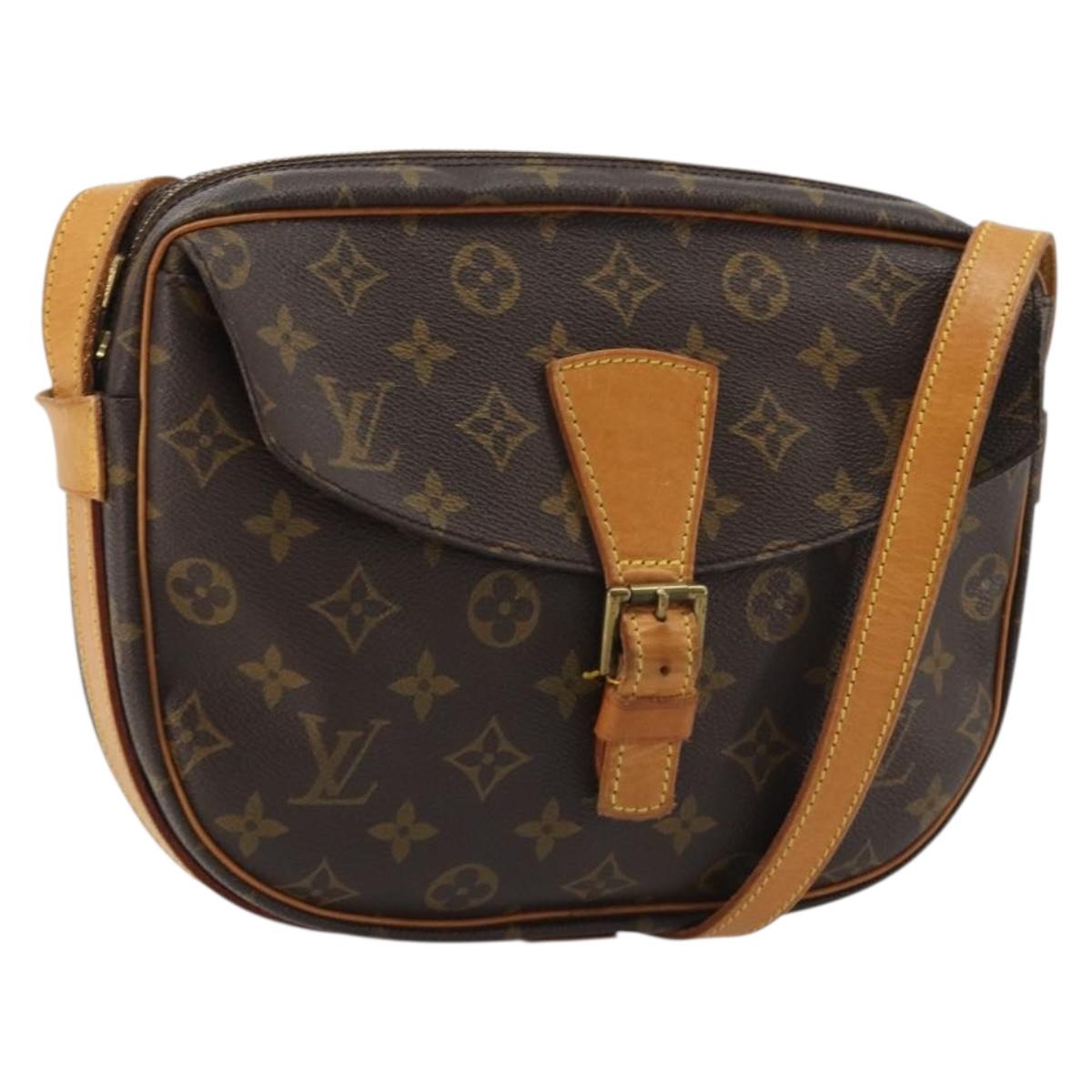 LOUIS VUITTON Monogram Jeune Fille GM Shoulder Bag M51225 LV Auth 189527