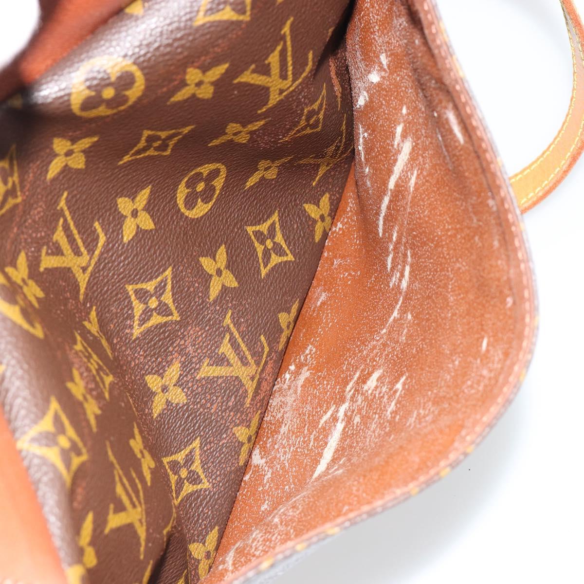 LOUIS VUITTON Monogram Jeune Fille GM Shoulder Bag M51225 LV Auth 189527