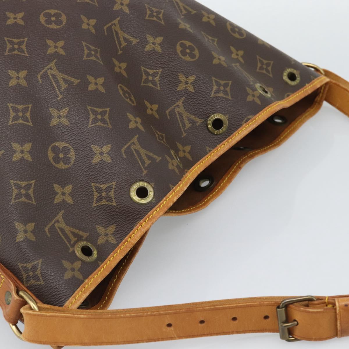 LOUIS VUITTON Monogram Petit Noe Shoulder Bag M42226 LV Auth 189528