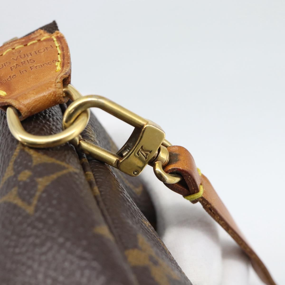 LOUIS VUITTON Monogram Pochette Accessoires Pouch M51980 LV Auth 189529
