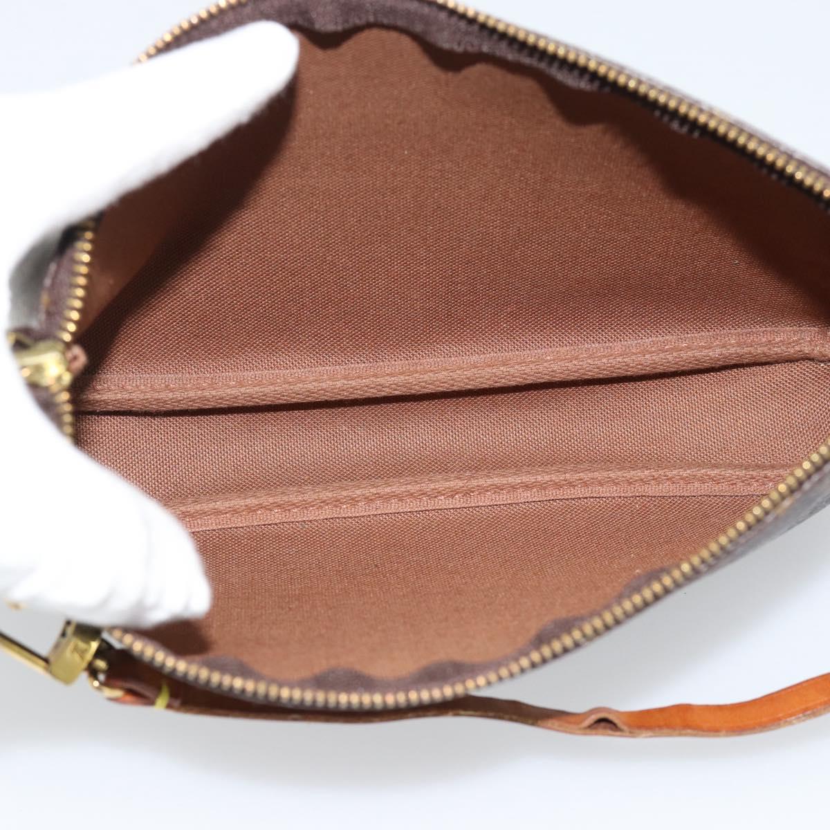 LOUIS VUITTON Monogram Pochette Accessoires Pouch M51980 LV Auth 189529