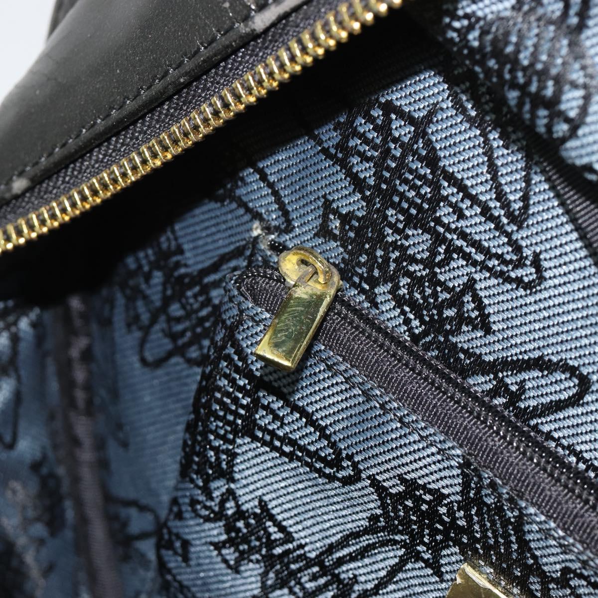 Vivienne Westwood Shoulder Bag Patent leather 2way Gray Gold Auth 189555