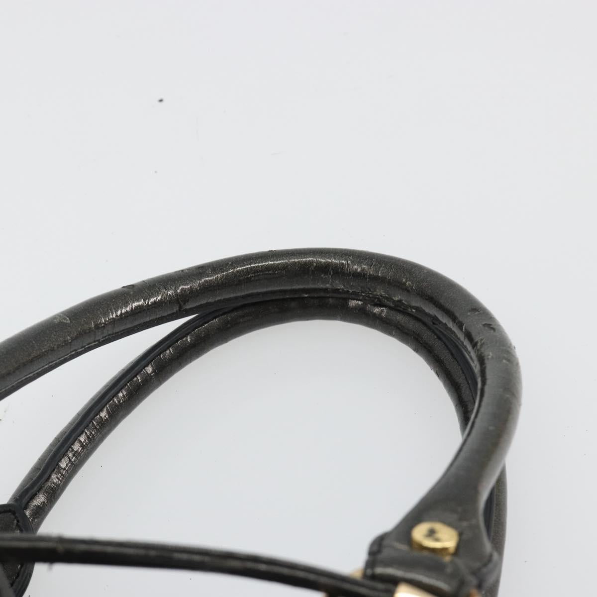 Vivienne Westwood Shoulder Bag Patent leather 2way Gray Gold Auth 189555