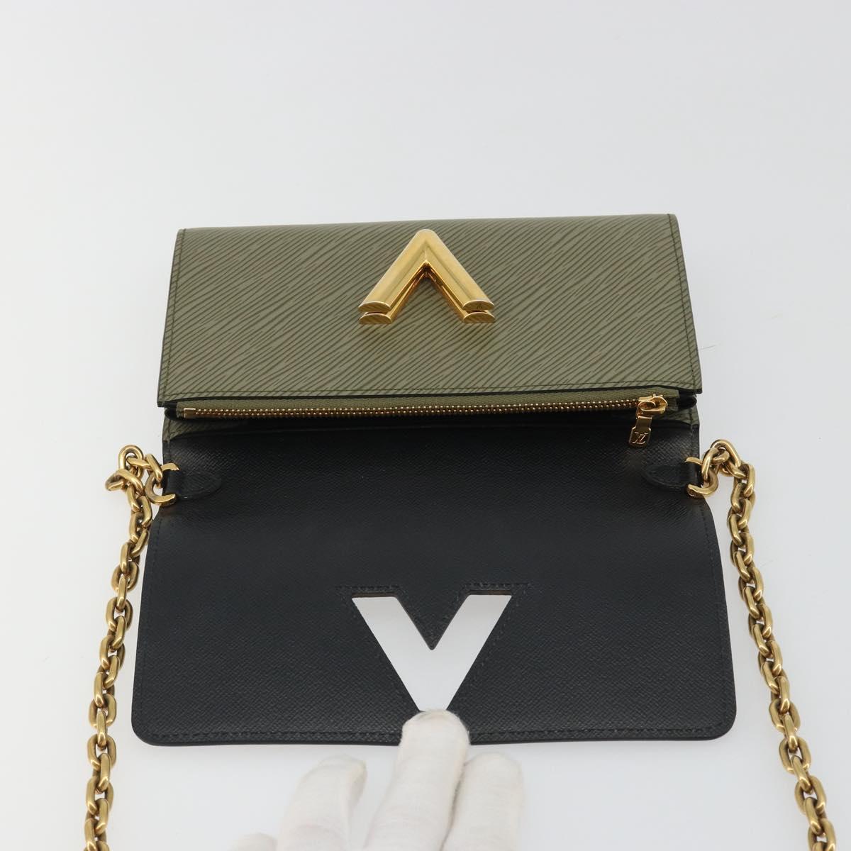 LOUIS VUITTON Monogram Kabuki Epi Portefeuille Twist Wallet M67260 Auth 189564SM