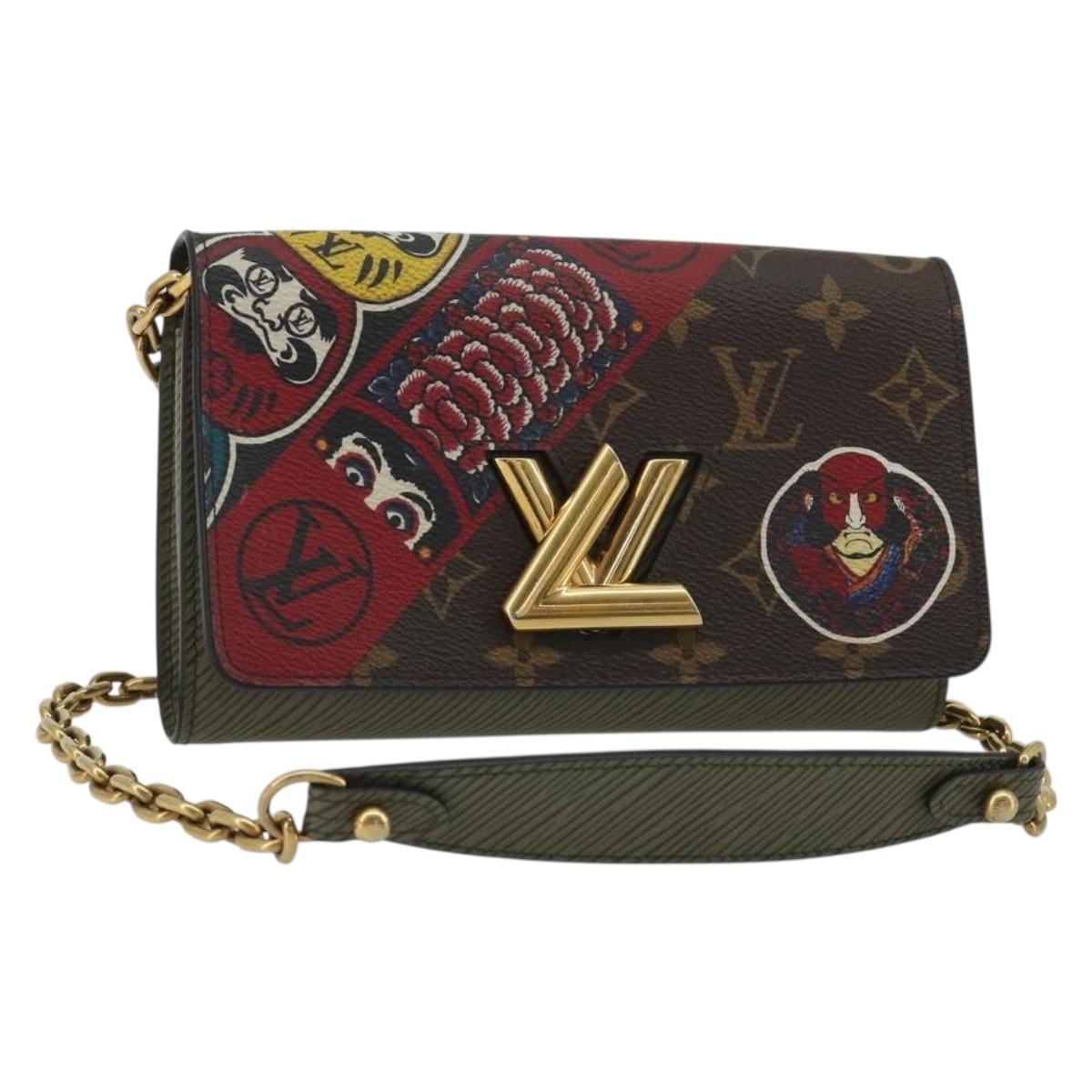 LOUIS VUITTON Monogram Kabuki Epi Portefeuille Twist Wallet M67260 Auth 189564SM