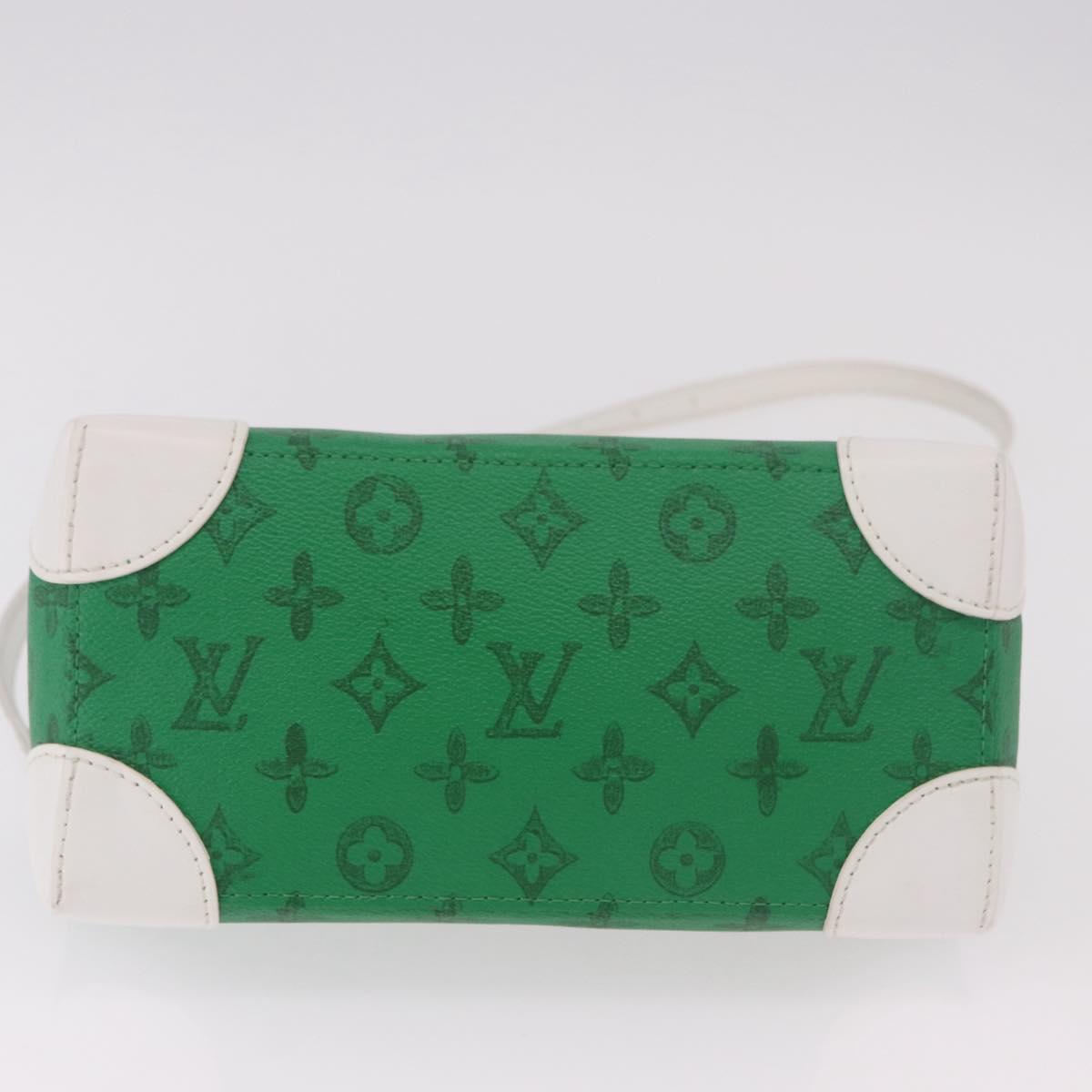 LOUIS VUITTON Monogram Everyday LV Shoulder Bag Green M80815 LV Auth 189565SM