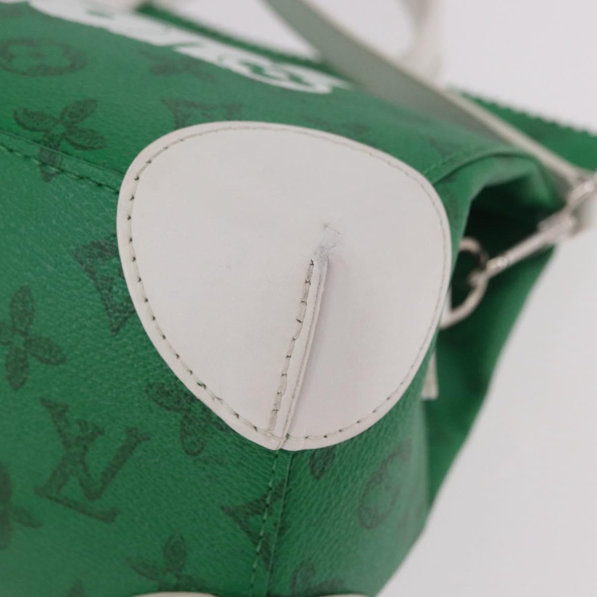 LOUIS VUITTON Monogram Everyday LV Shoulder Bag Green M80815 LV Auth 189565SM