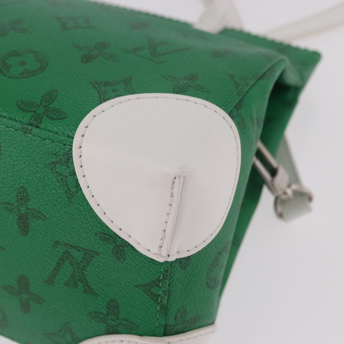 LOUIS VUITTON Monogram Everyday LV Shoulder Bag Green M80815 LV Auth 189565SM