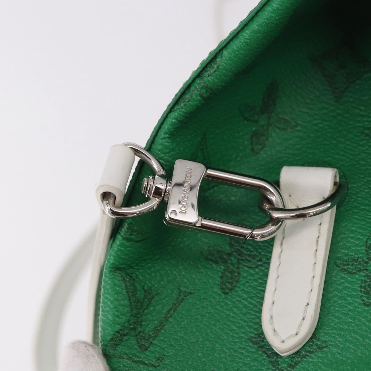 LOUIS VUITTON Monogram Everyday LV Shoulder Bag Green M80815 LV Auth 189565SM