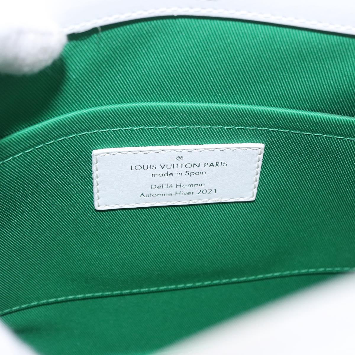 LOUIS VUITTON Monogram Everyday LV Shoulder Bag Green M80815 LV Auth 189565SM