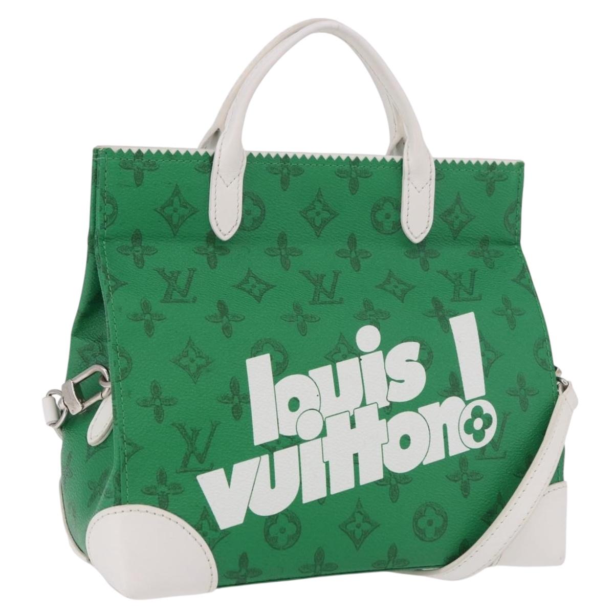 LOUIS VUITTON Monogram Everyday LV Shoulder Bag Green M80815 LV Auth 189565SM