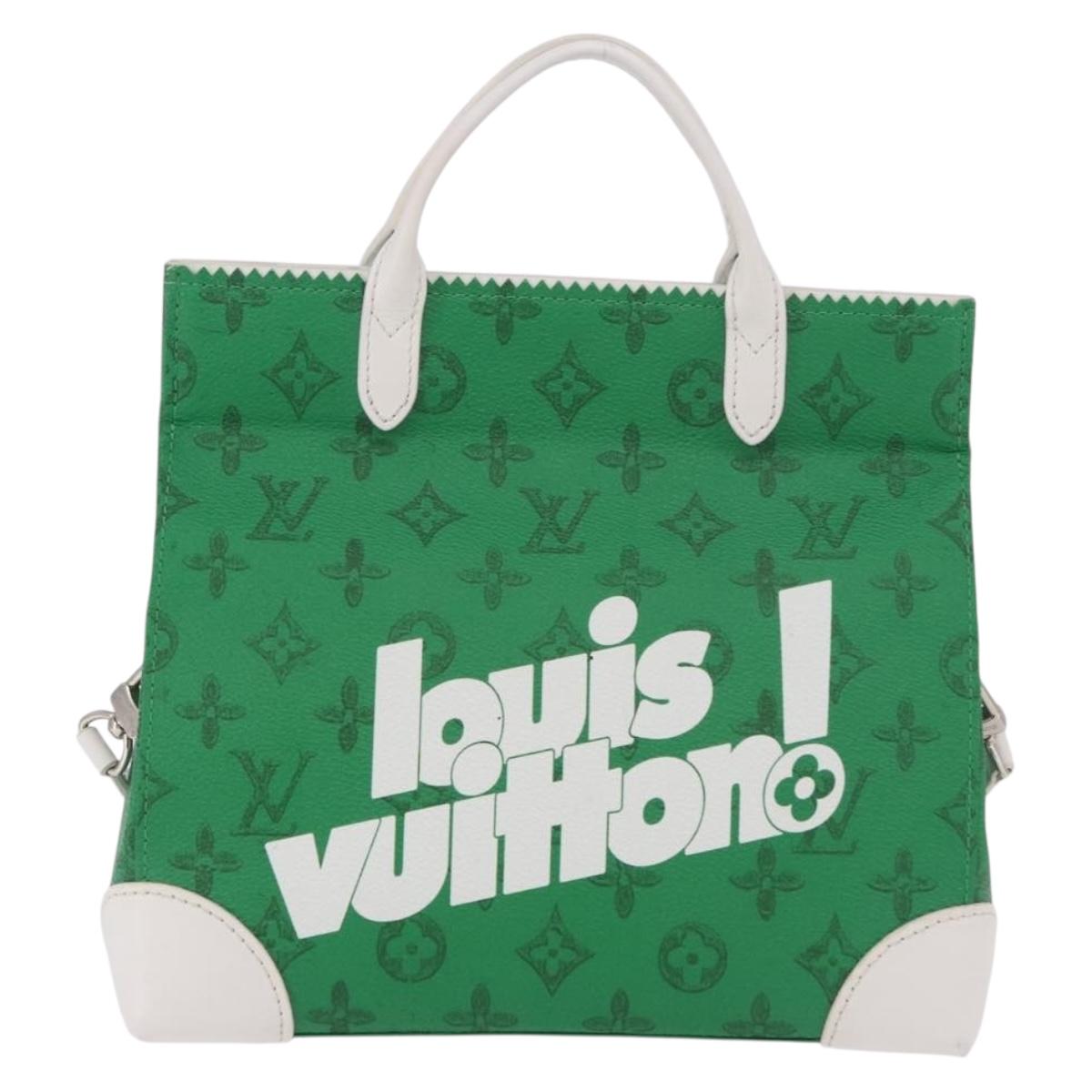 LOUIS VUITTON Monogram Everyday LV Shoulder Bag Green M80815 LV Auth 189565SM