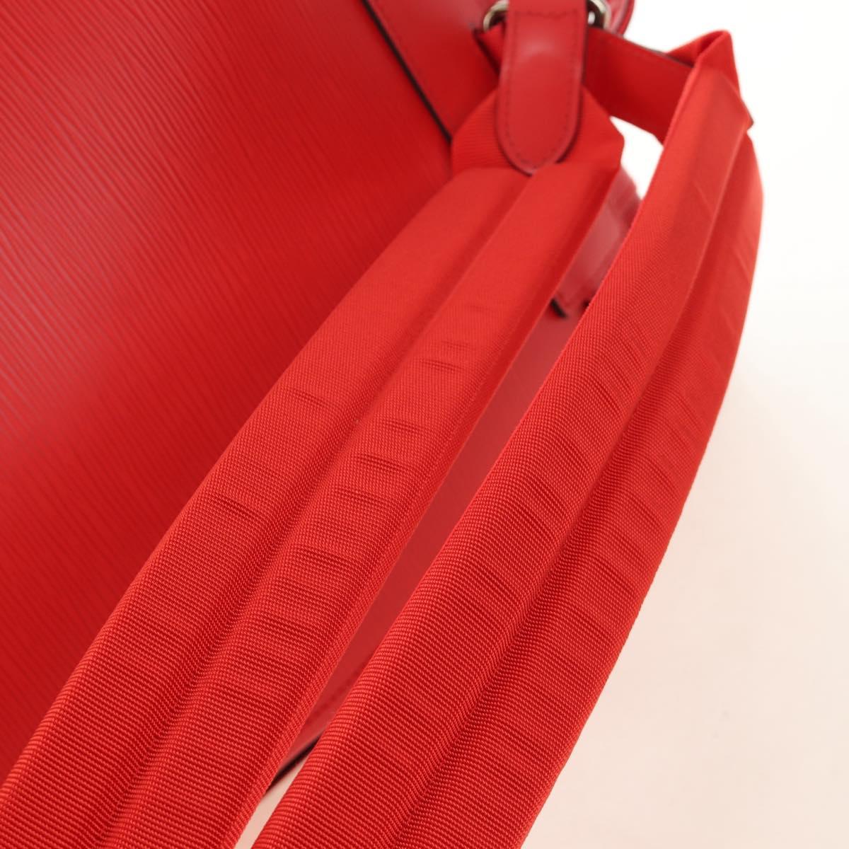 LOUIS VUITTON Epi Christopher PM Backpack LV × Supreme Red M53414 Auth 189566SM