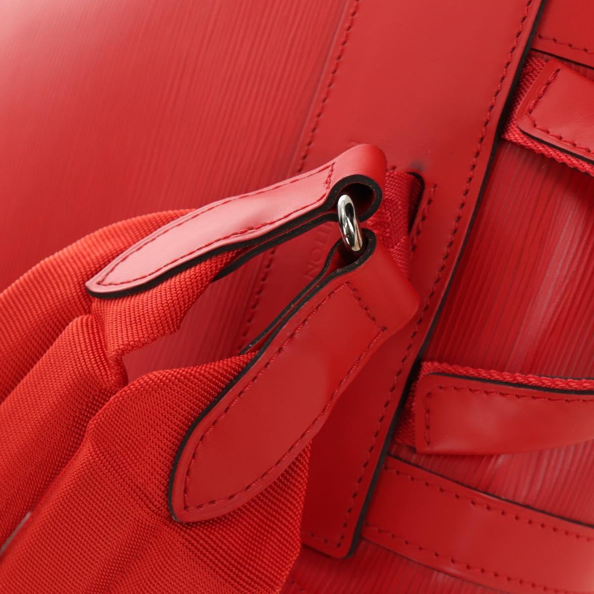 LOUIS VUITTON Epi Christopher PM Backpack LV × Supreme Red M53414 Auth 189566SM
