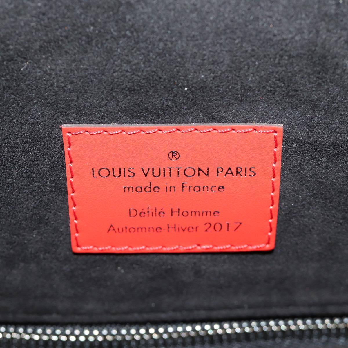 LOUIS VUITTON Epi Christopher PM Backpack LV × Supreme Red M53414 Auth 189566SM