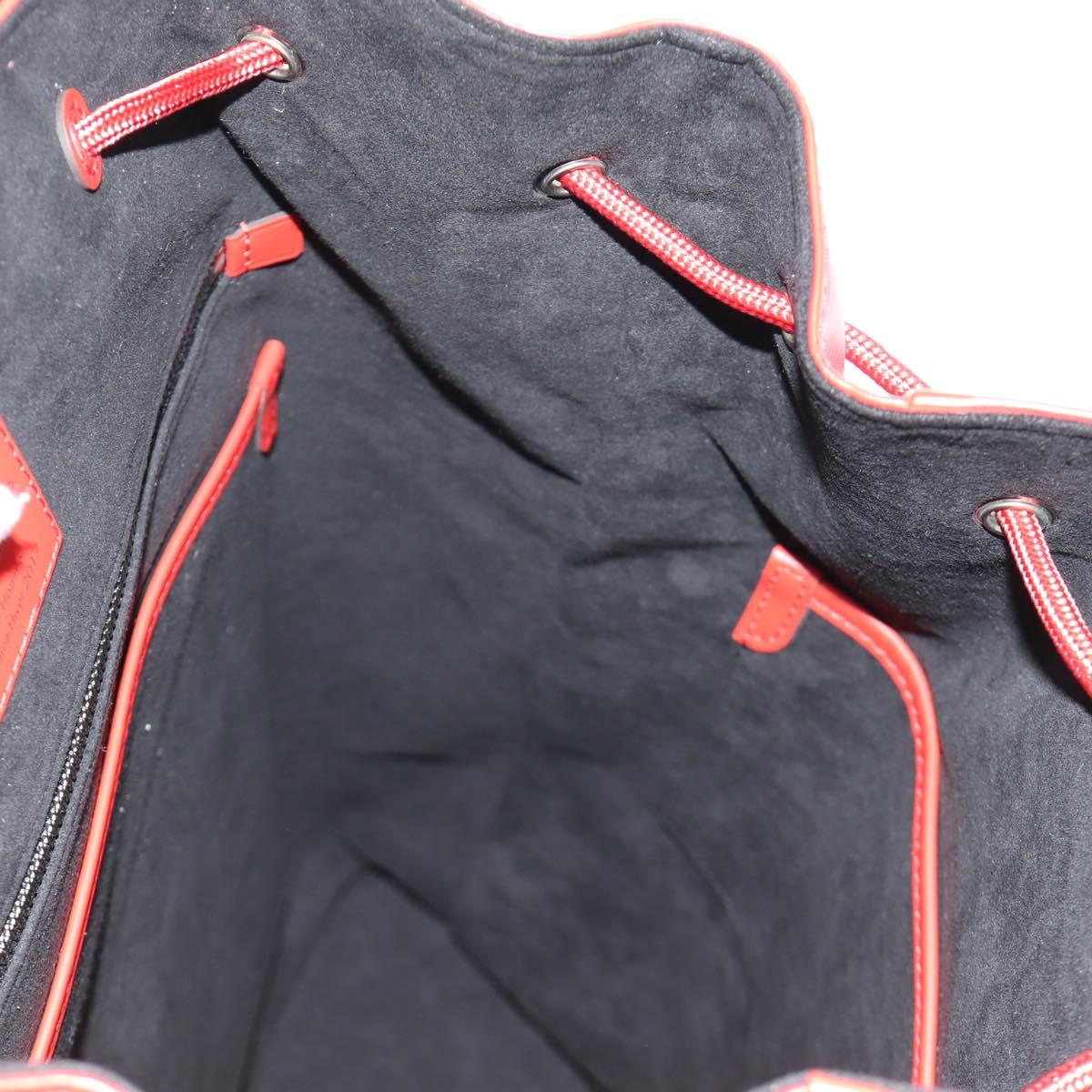 LOUIS VUITTON Epi Christopher PM Backpack LV × Supreme Red M53414 Auth 189566SM
