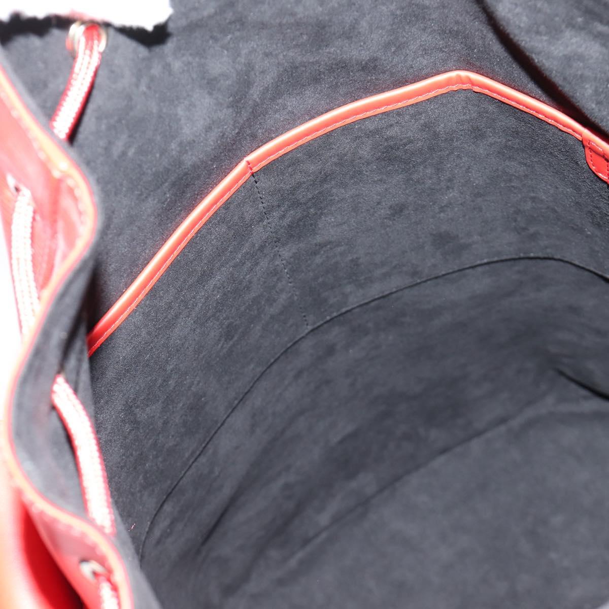 LOUIS VUITTON Epi Christopher PM Backpack LV × Supreme Red M53414 Auth 189566SM