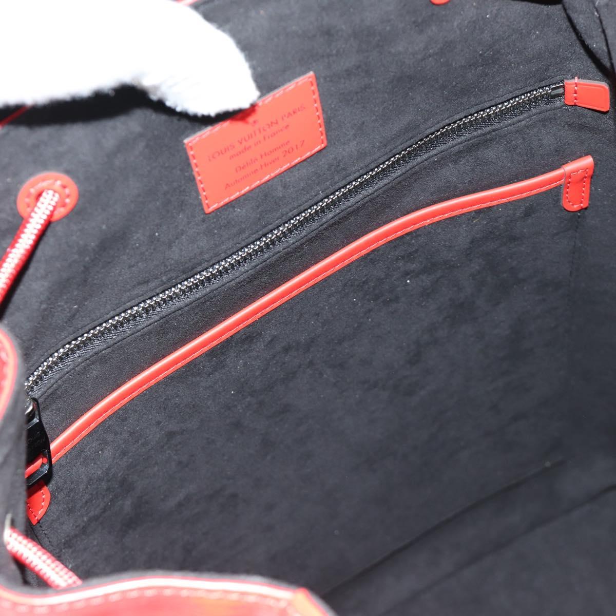 LOUIS VUITTON Epi Christopher PM Backpack LV × Supreme Red M53414 Auth 189566SM