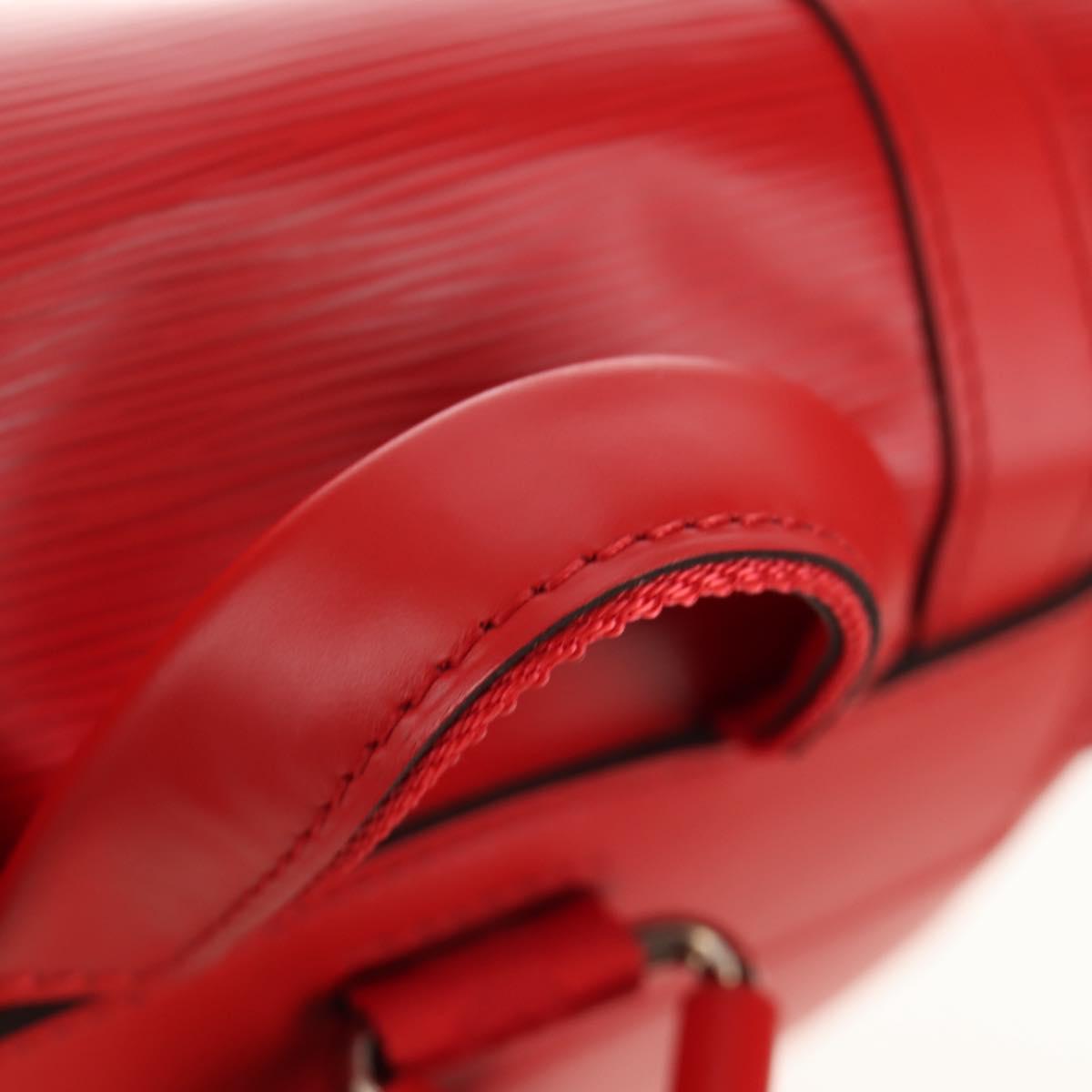 LOUIS VUITTON Epi Christopher PM Backpack LV × Supreme Red M53414 Auth 189566SM