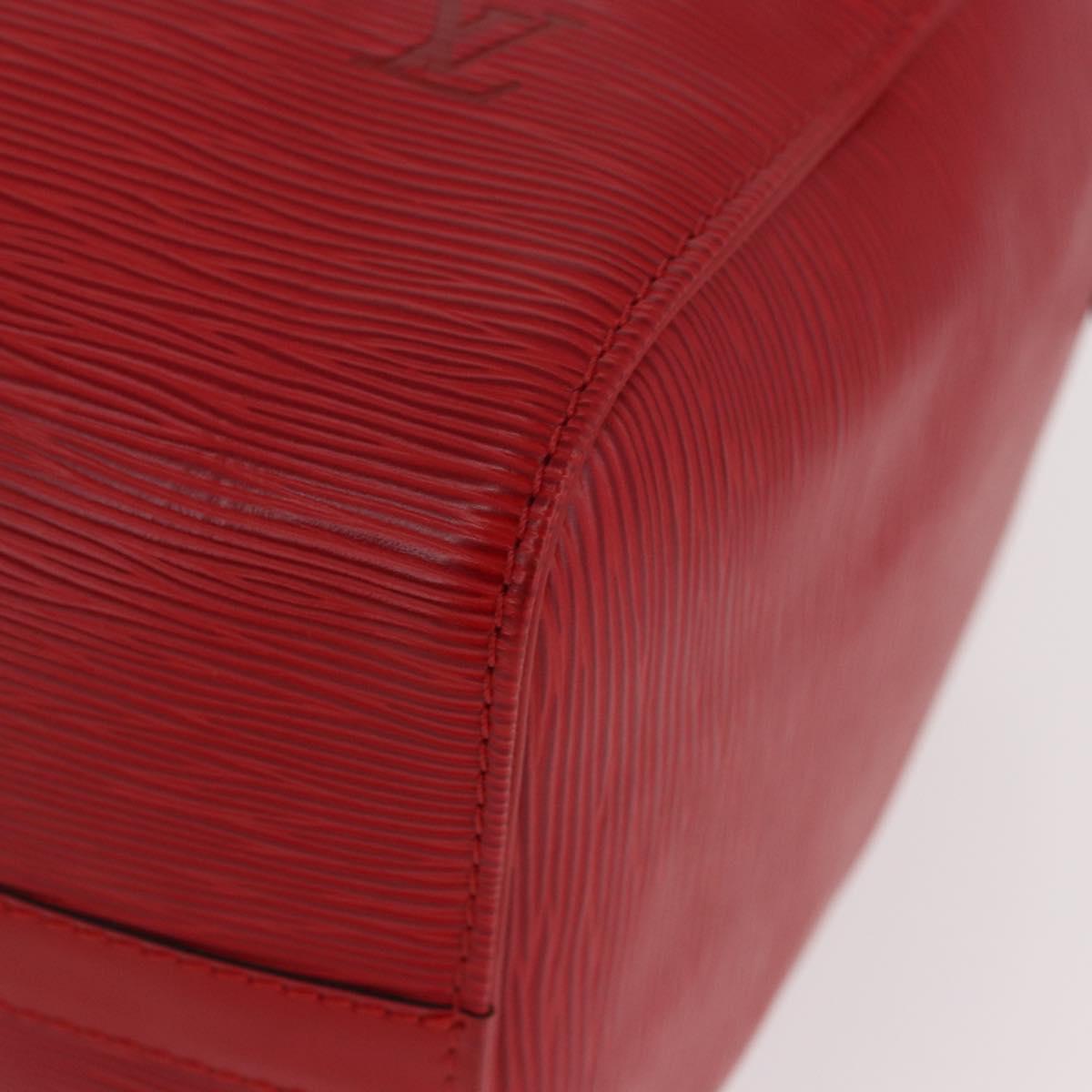 LOUIS VUITTON Epi Speedy 35 Hand Bag Castilian Red M42997 LV Auth 189568SV
