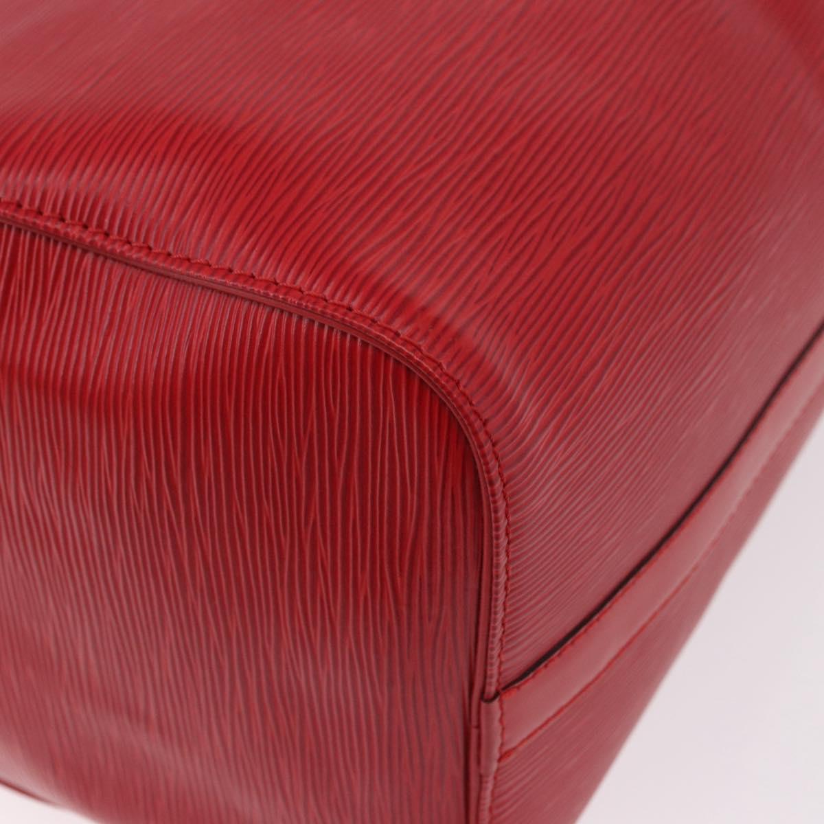 LOUIS VUITTON Epi Speedy 35 Hand Bag Castilian Red M42997 LV Auth 189568SV