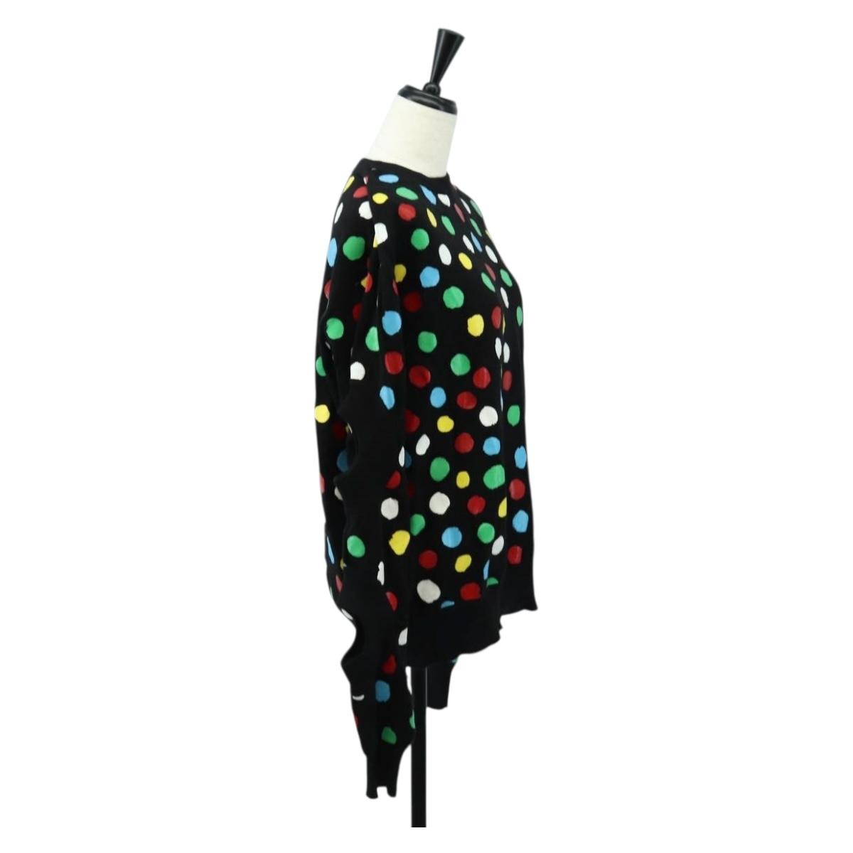 LOUIS VUITTON LVxYK Sweater Cashmere S Multicolor LV Auth 189569SAM