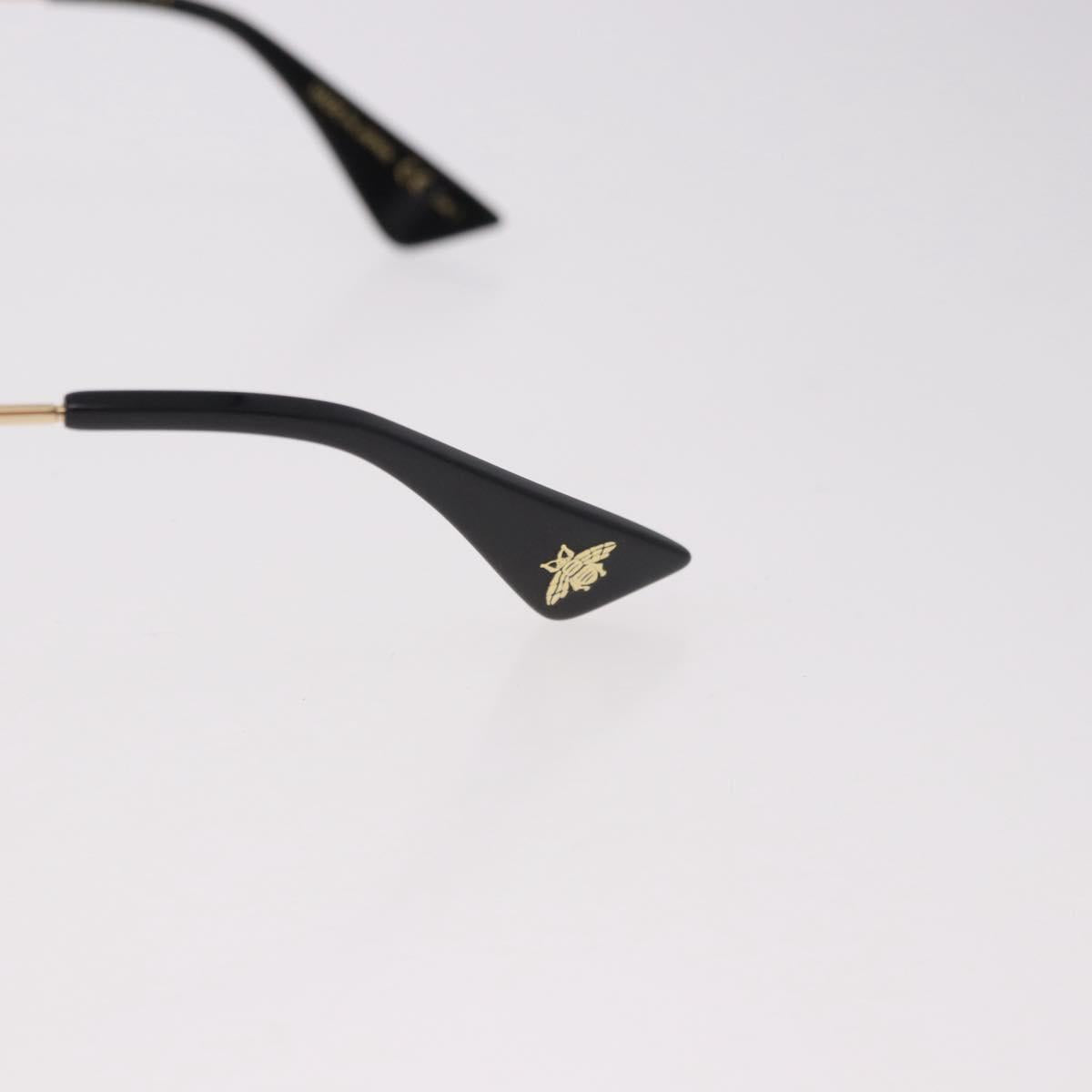 GUCCI Sunglasses metal Brown Auth 189575M