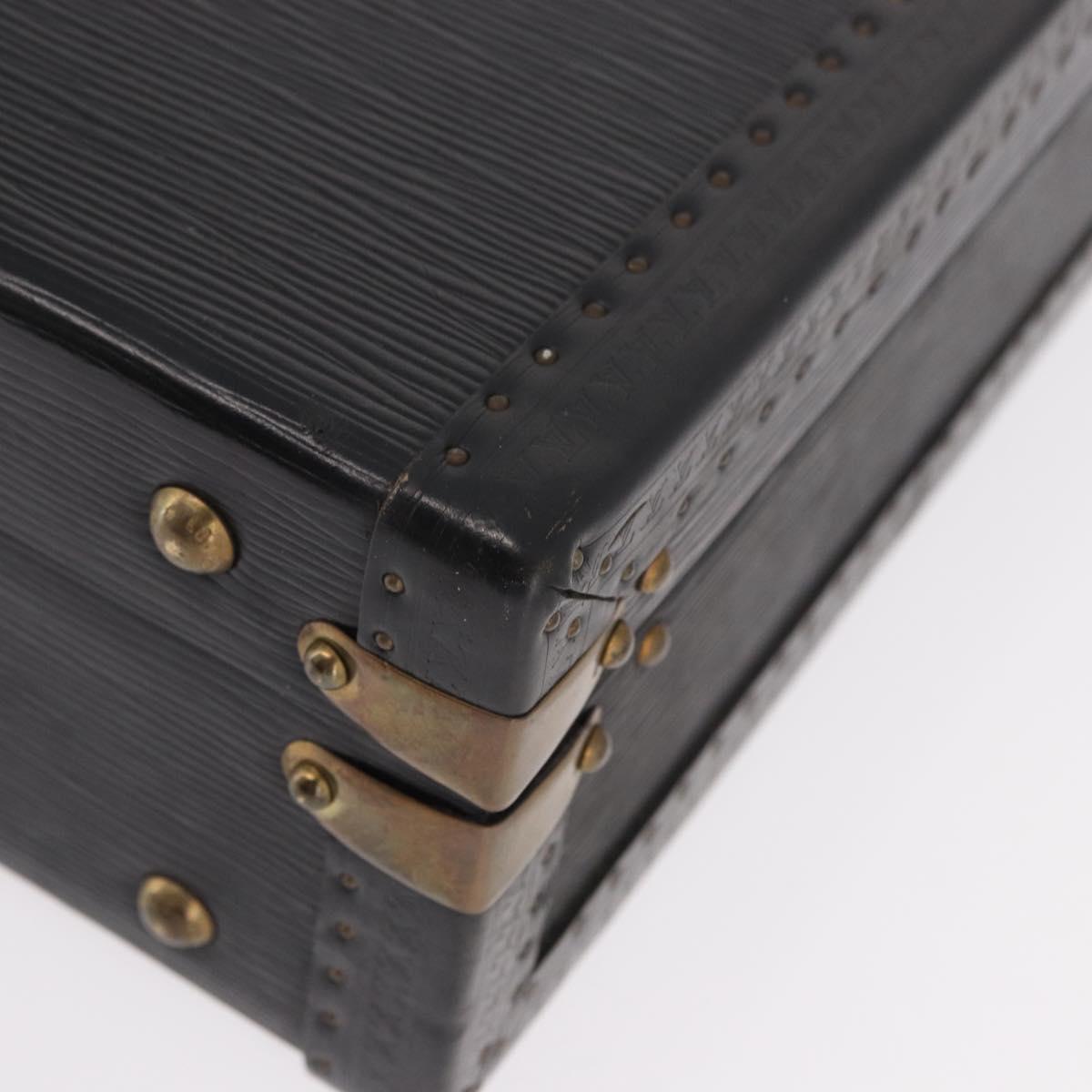 LOUIS VUITTON Epi President Trunk SPO Black M54212 LV Auth 189585