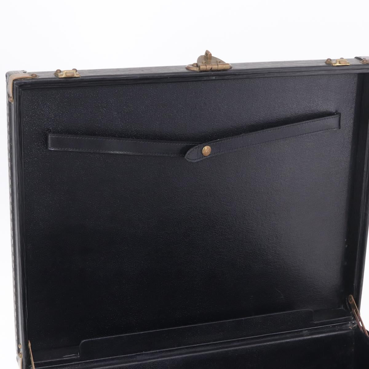 LOUIS VUITTON Epi President Trunk SPO Black M54212 LV Auth 189585