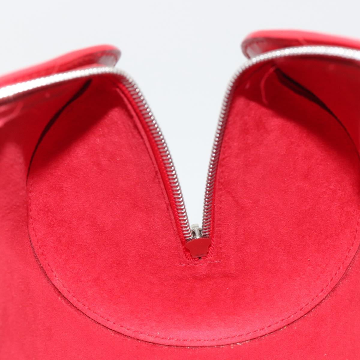 LOUIS VUITTON Epi Soufflot Hand Bag Red M52227 LV Auth 189593V