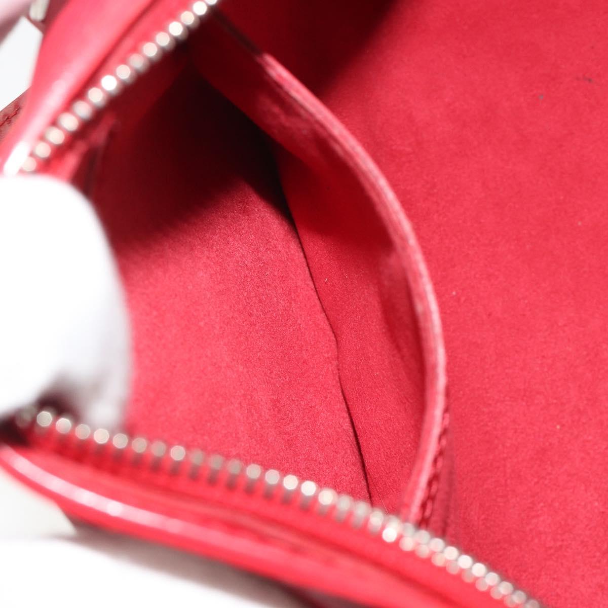 LOUIS VUITTON Epi Soufflot Hand Bag Red M52227 LV Auth 189593V