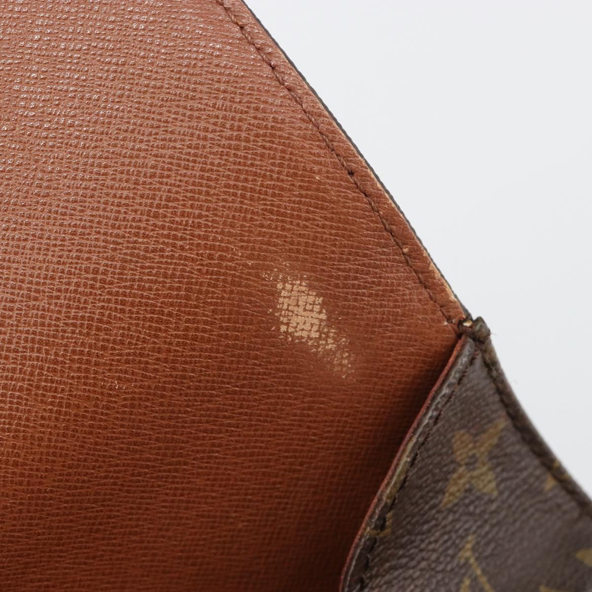 LOUIS VUITTON Monogram Cartouchiere MM Shoulder Bag M51253 LV Auth 189597