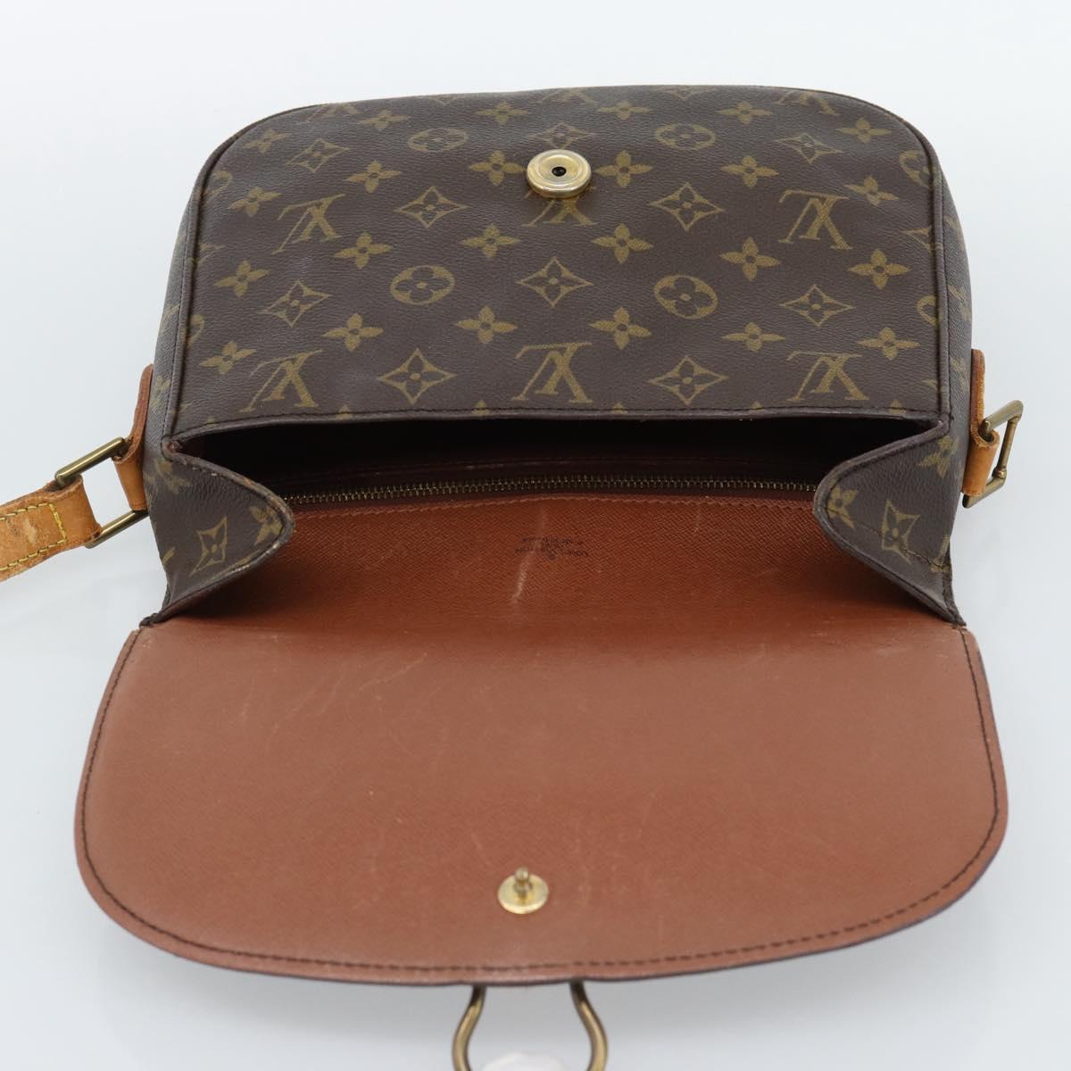 LOUIS VUITTON Monogram Saint Cloud GM Shoulder Bag M51242 LV Auth 189602