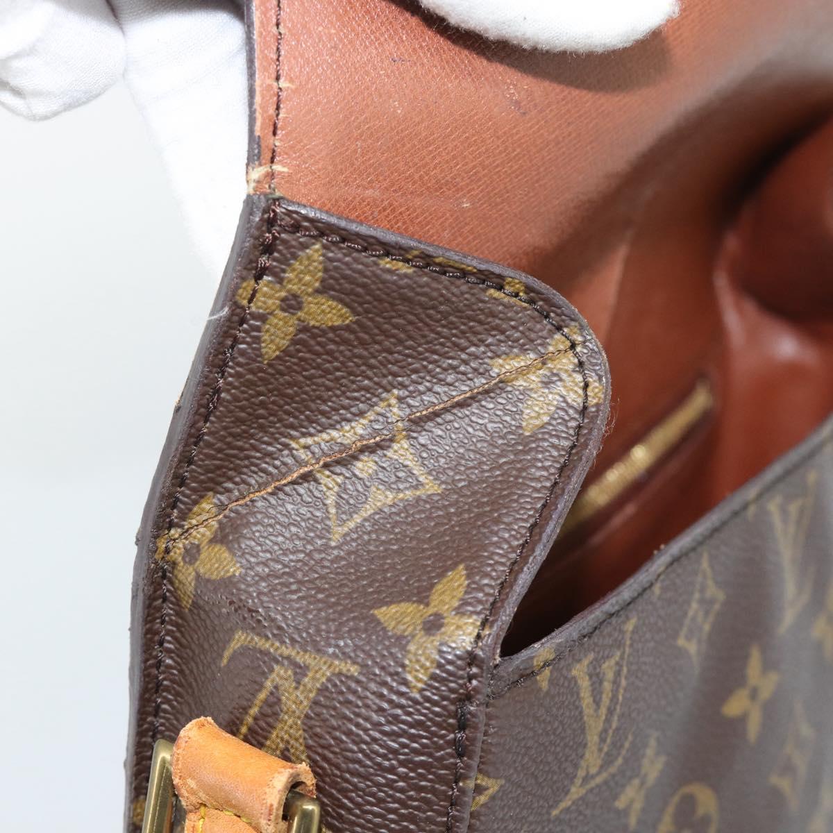 LOUIS VUITTON Monogram Saint Cloud GM Shoulder Bag M51242 LV Auth 189602