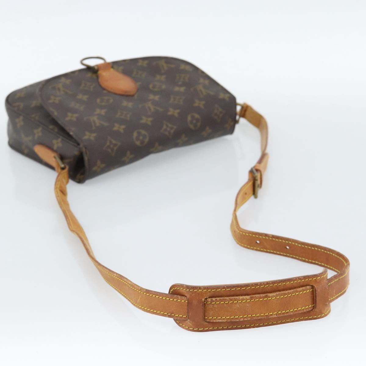 LOUIS VUITTON Monogram Saint Cloud GM Shoulder Bag M51242 LV Auth 189602