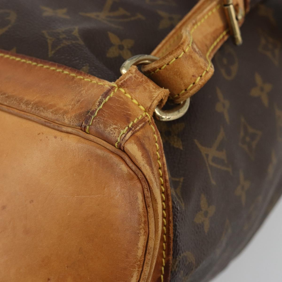LOUIS VUITTON Monogram Montsouris GM Backpack M51135 LV Auth 189603