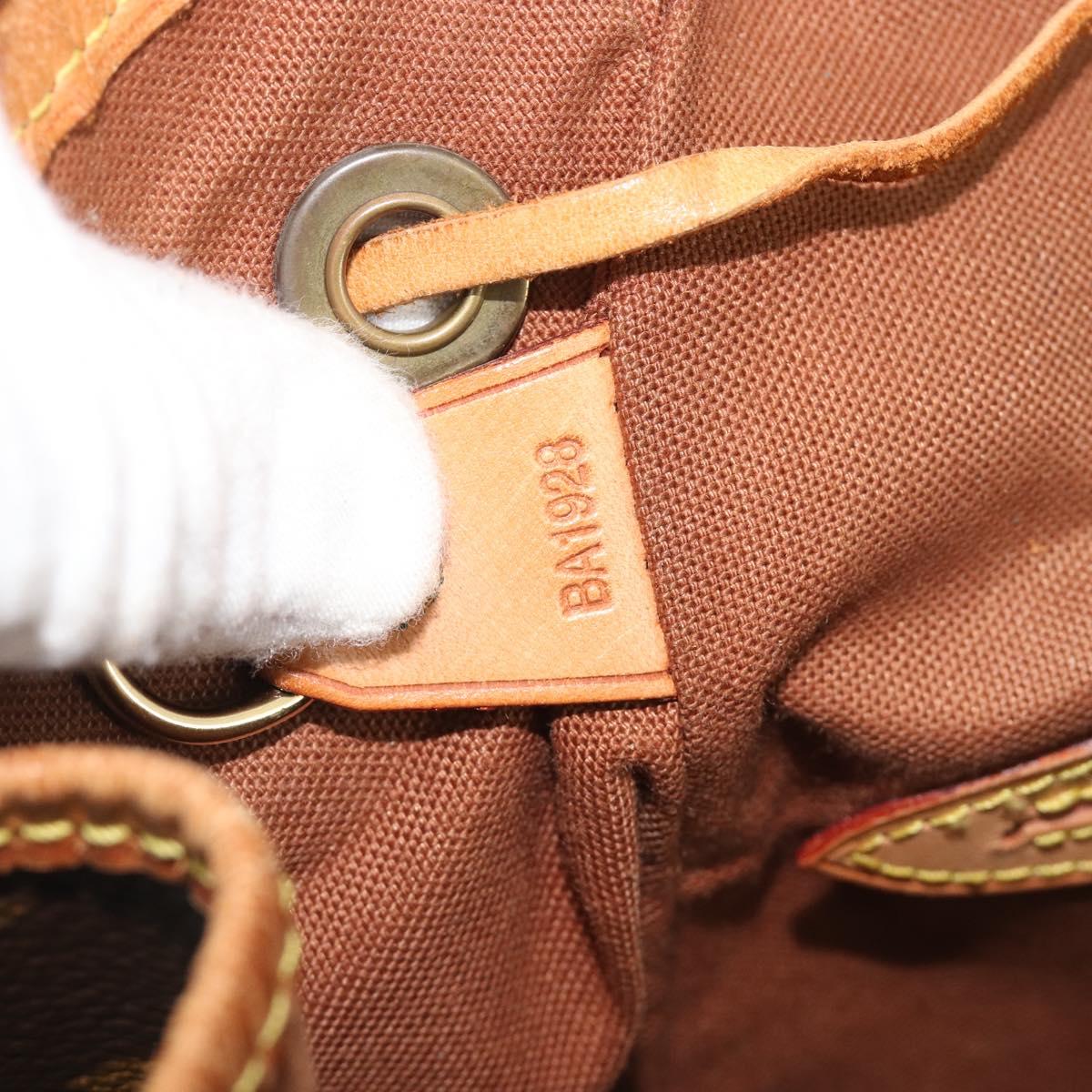 LOUIS VUITTON Monogram Montsouris GM Backpack M51135 LV Auth 189603